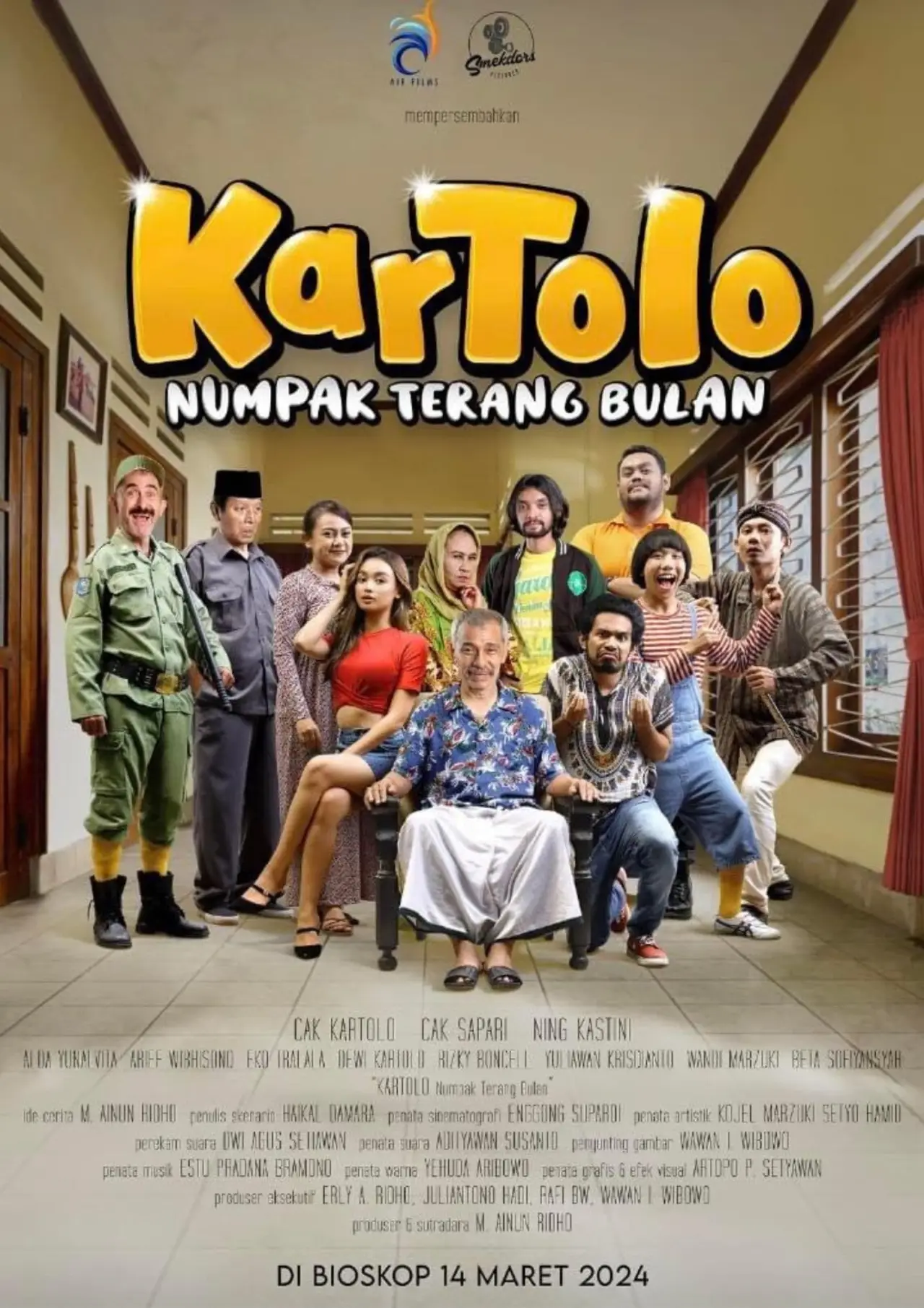 Постер к фильму "Kartolo Numpak Terang Bulan"