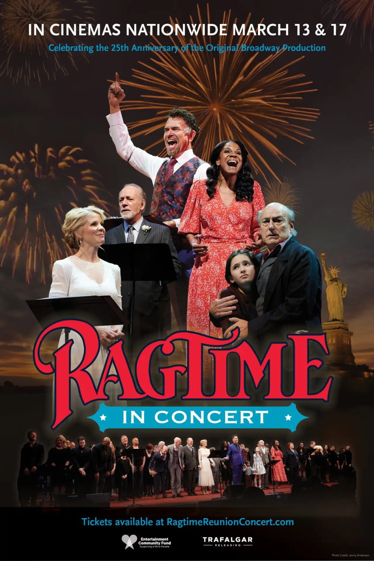 Постер к фильму "Ragtime, The Musical: All-Star Reunion Concert"