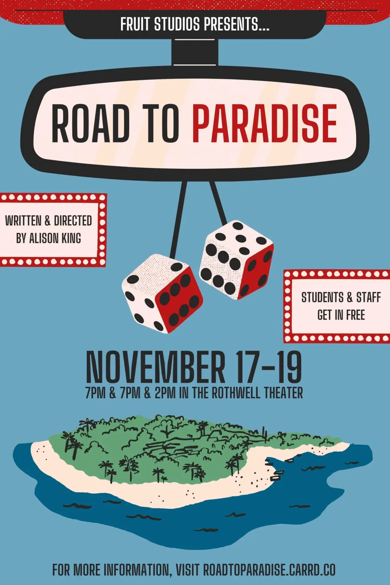 Постер к фильму "Road to Paradise"