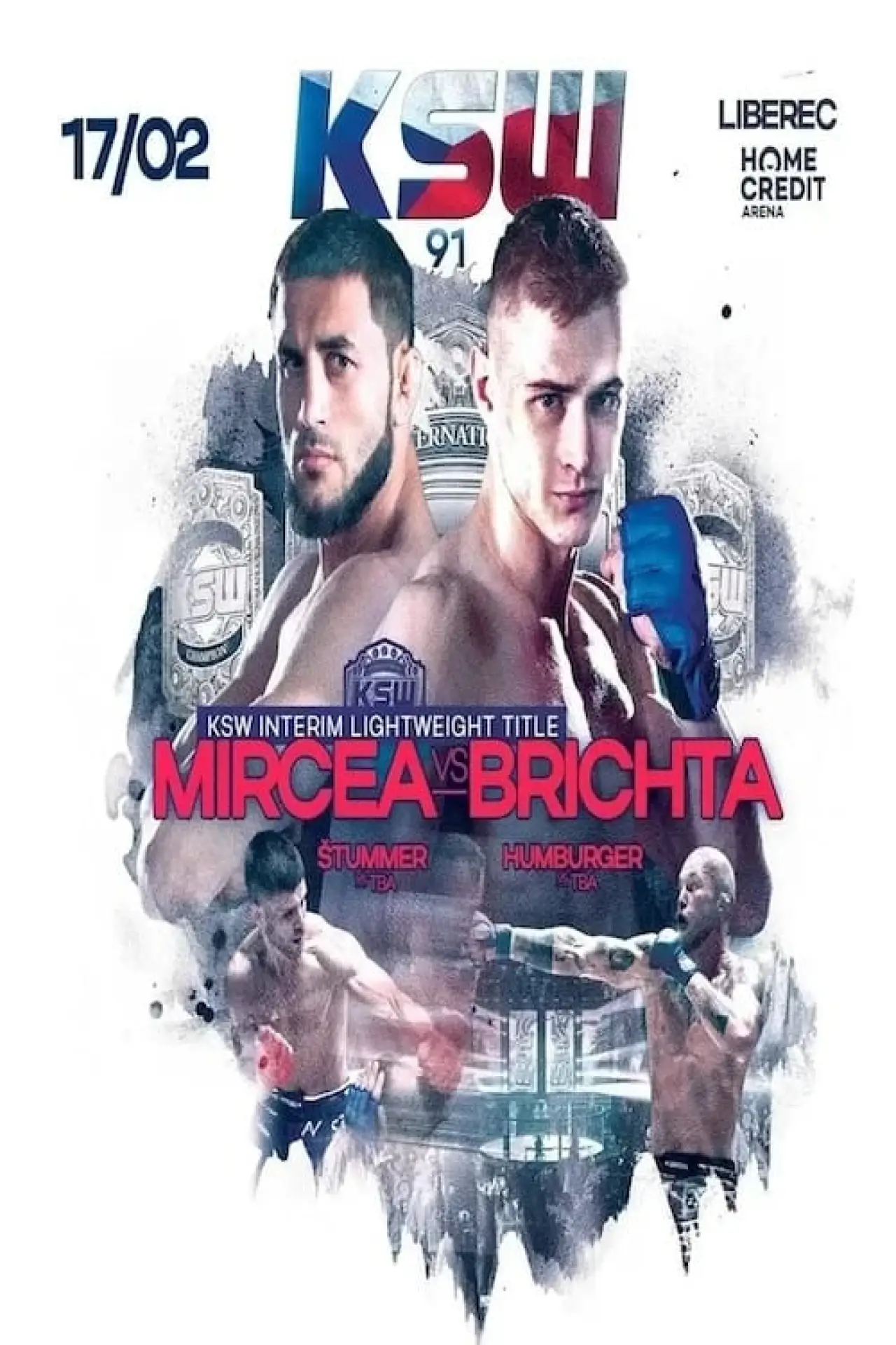 Постер к фильму "KSW 91: Mircea vs. Brichta"