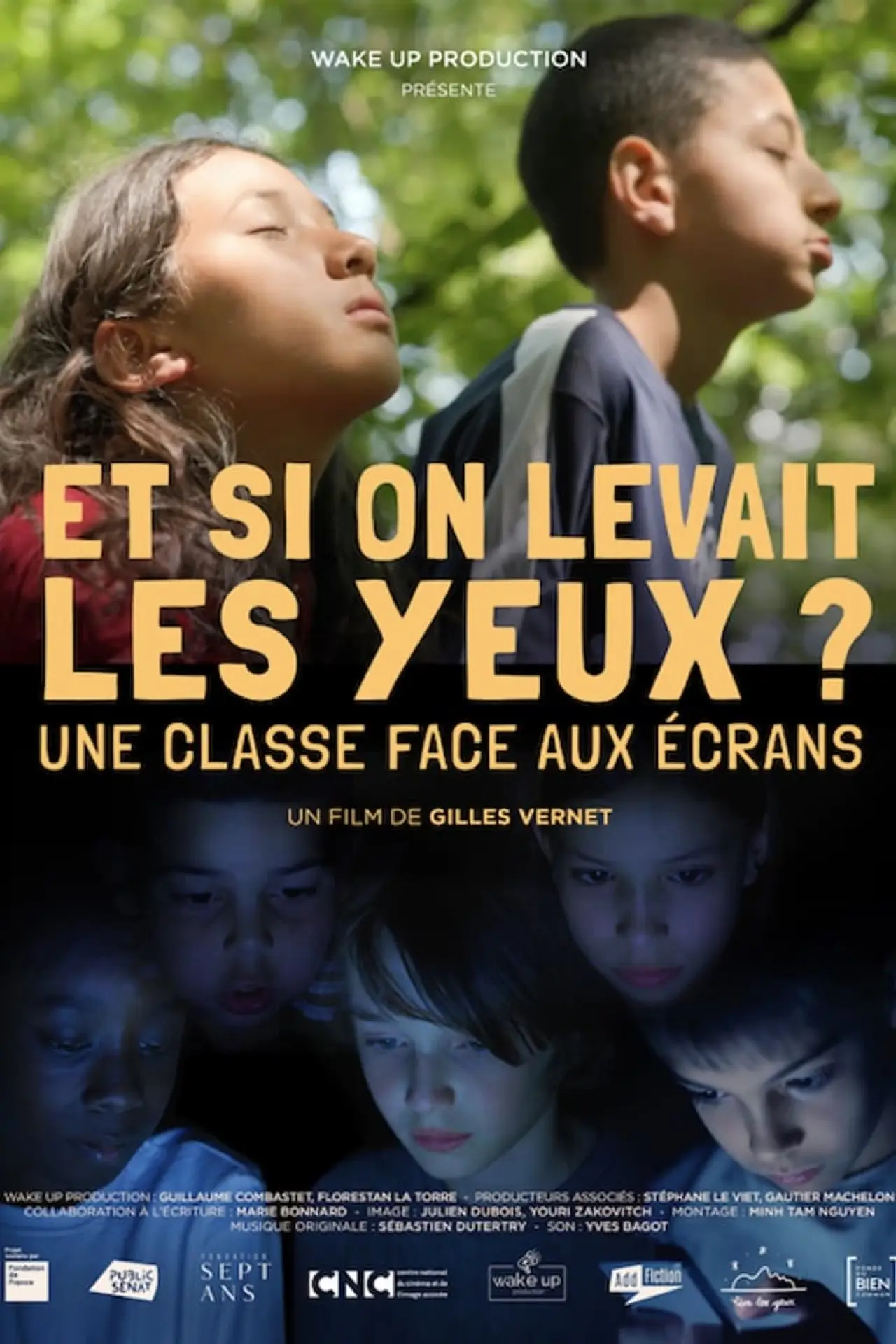 Постер к фильму "Et si on levait les yeux ? Une classe face aux écrans"
