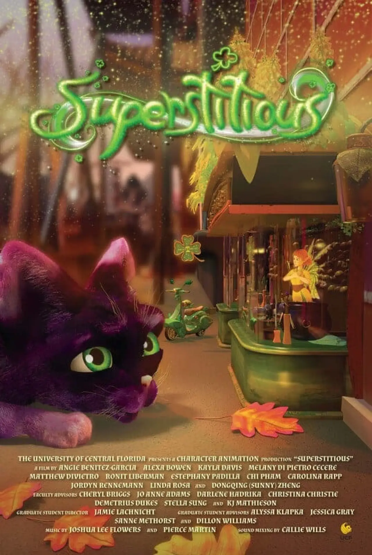 Постер к фильму "Superstitious"