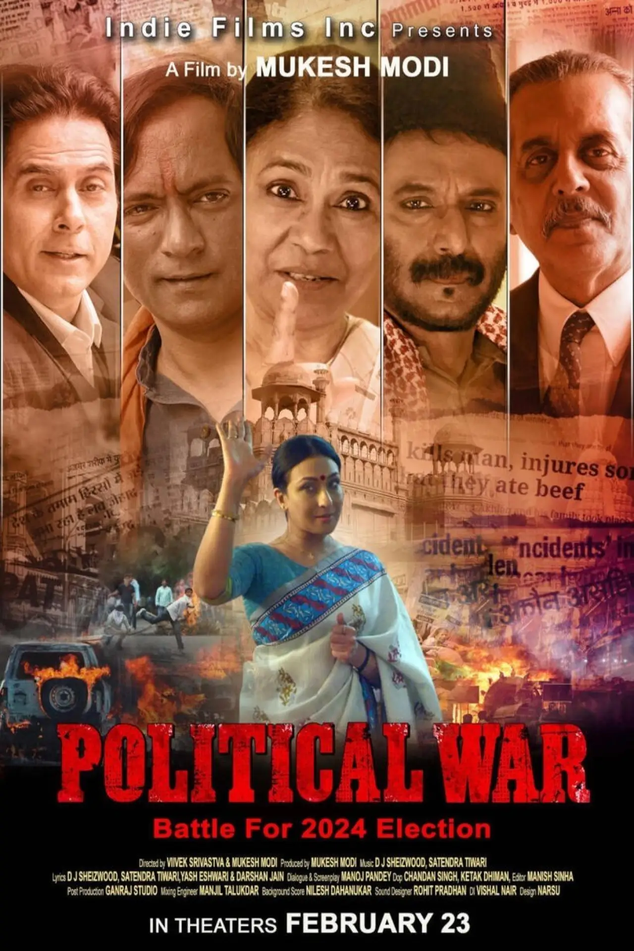 Постер к фильму "Political War"
