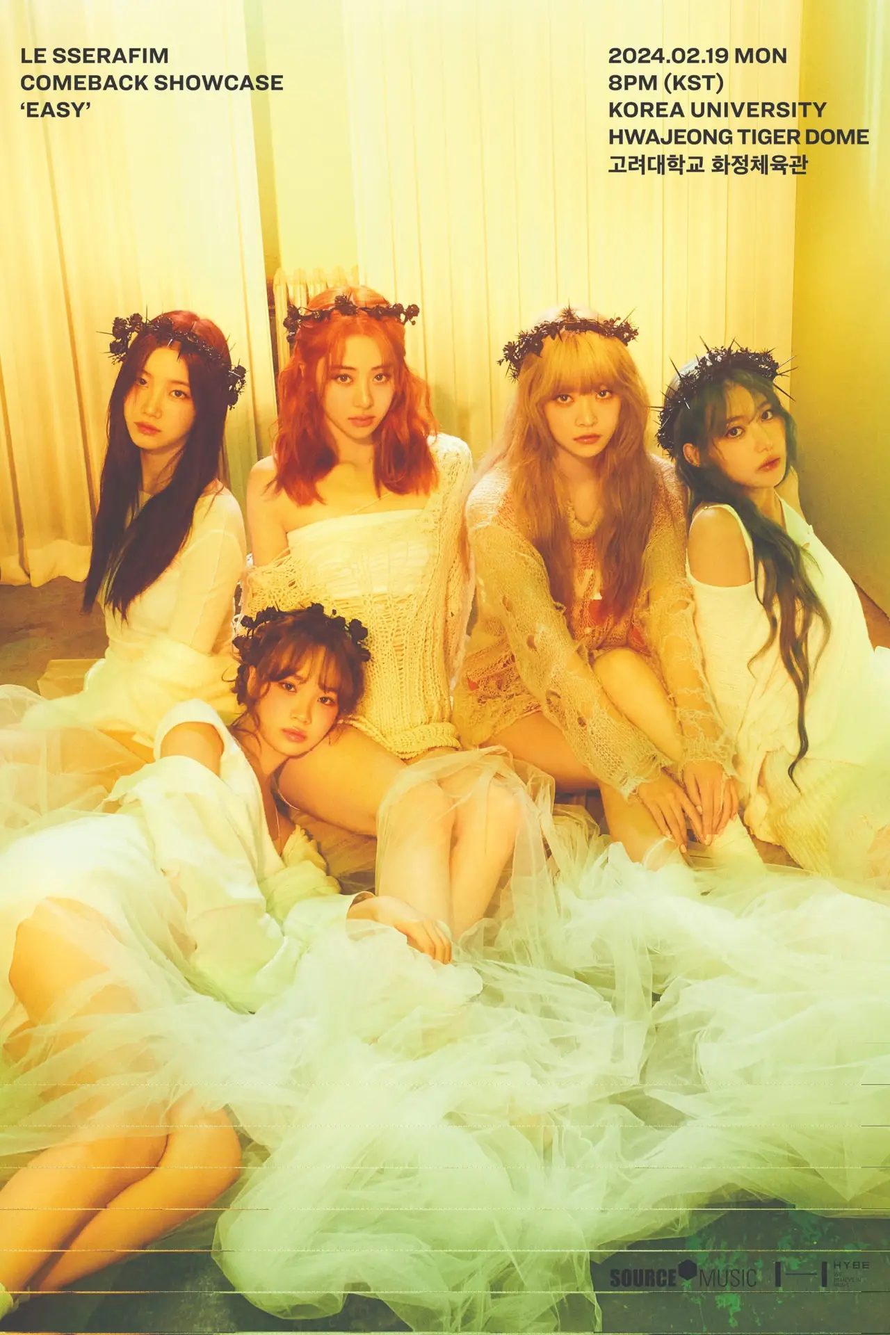 Постер к фильму "LE SSERAFIM COMEBACK SHOWCASE ‘EASY’"