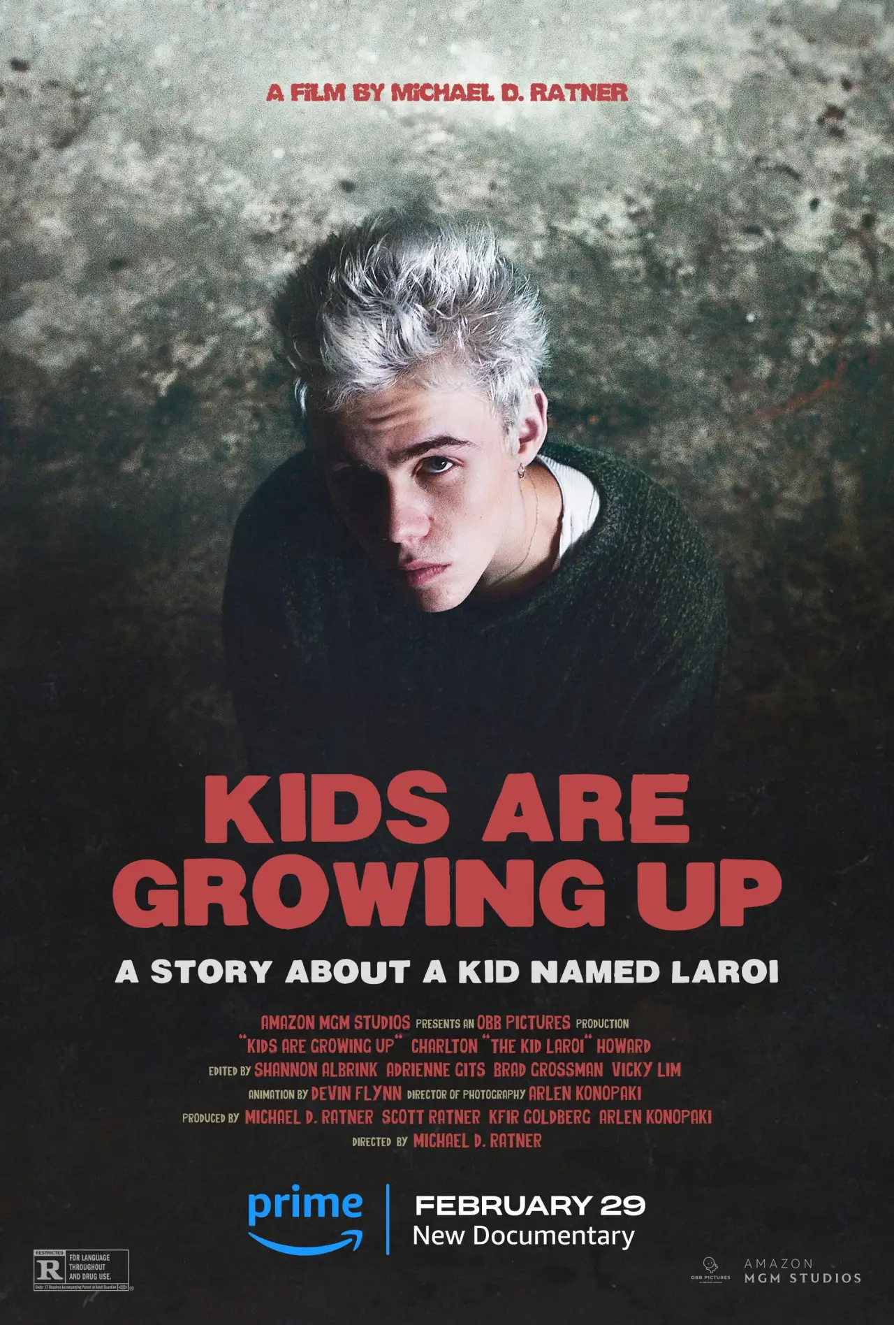 Постер к фильму "Kids Are Growing Up: A Story About a Kid Named Laroi"