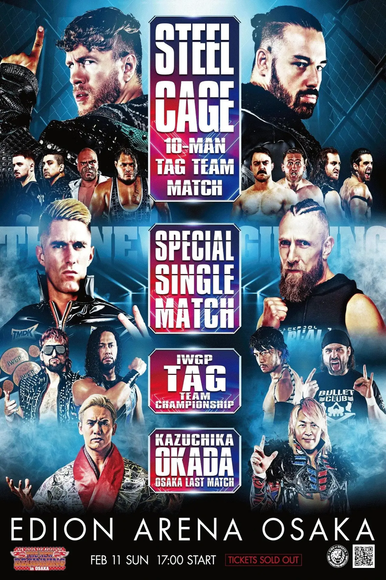 Постер к фильму "NJPW The New Beginning in Osaka 2024"