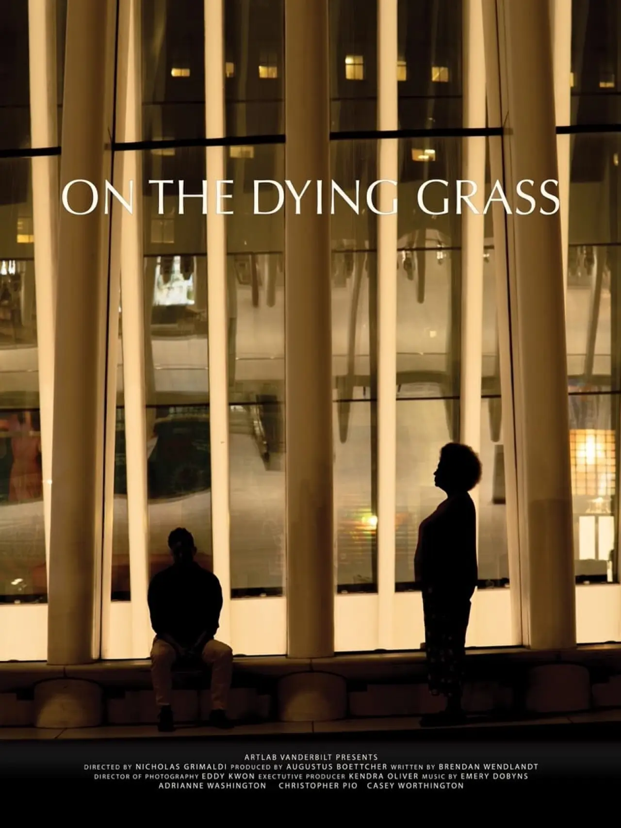 Постер к фильму "On the Dying Grass"