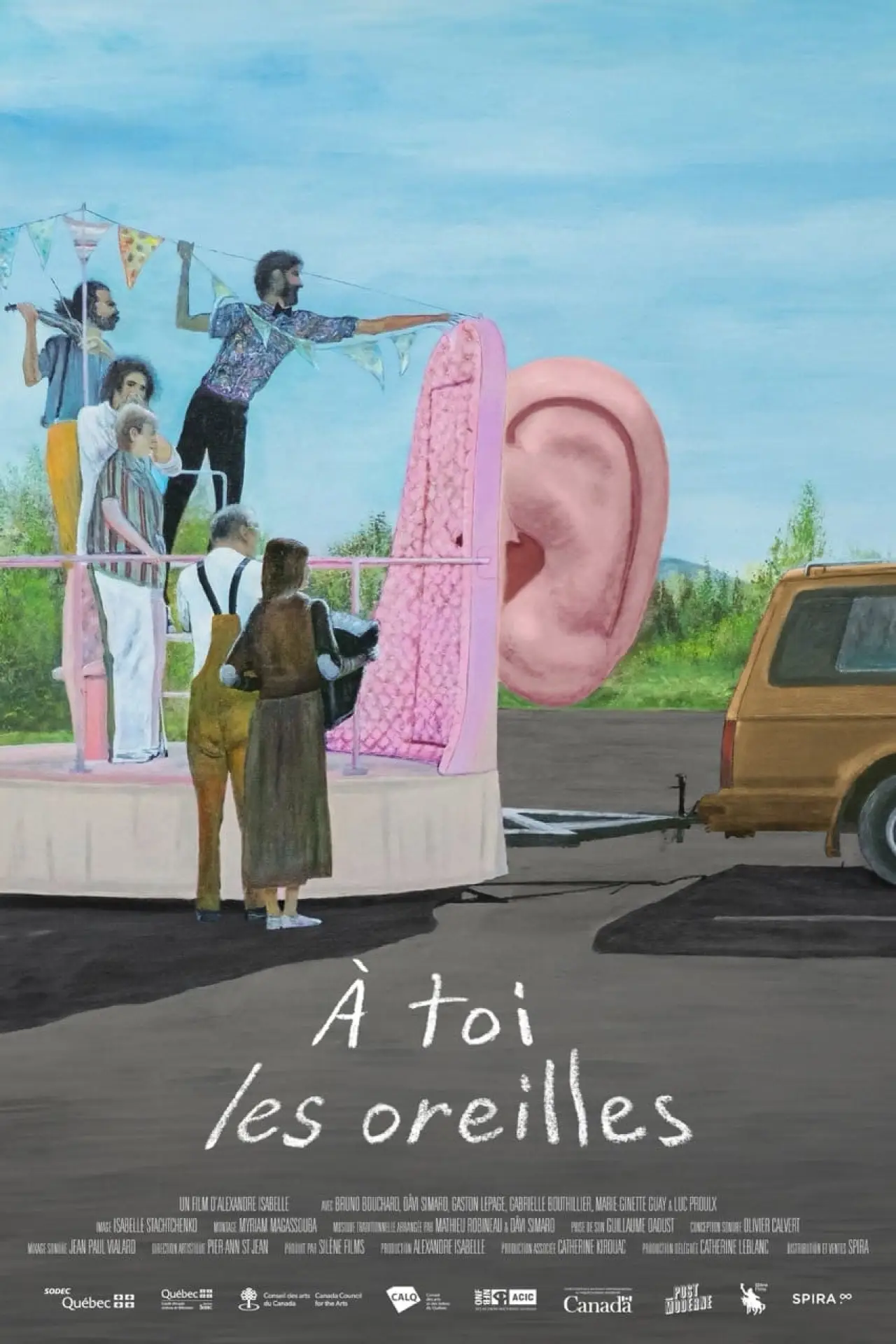 Постер к фильму "À toi les oreilles"