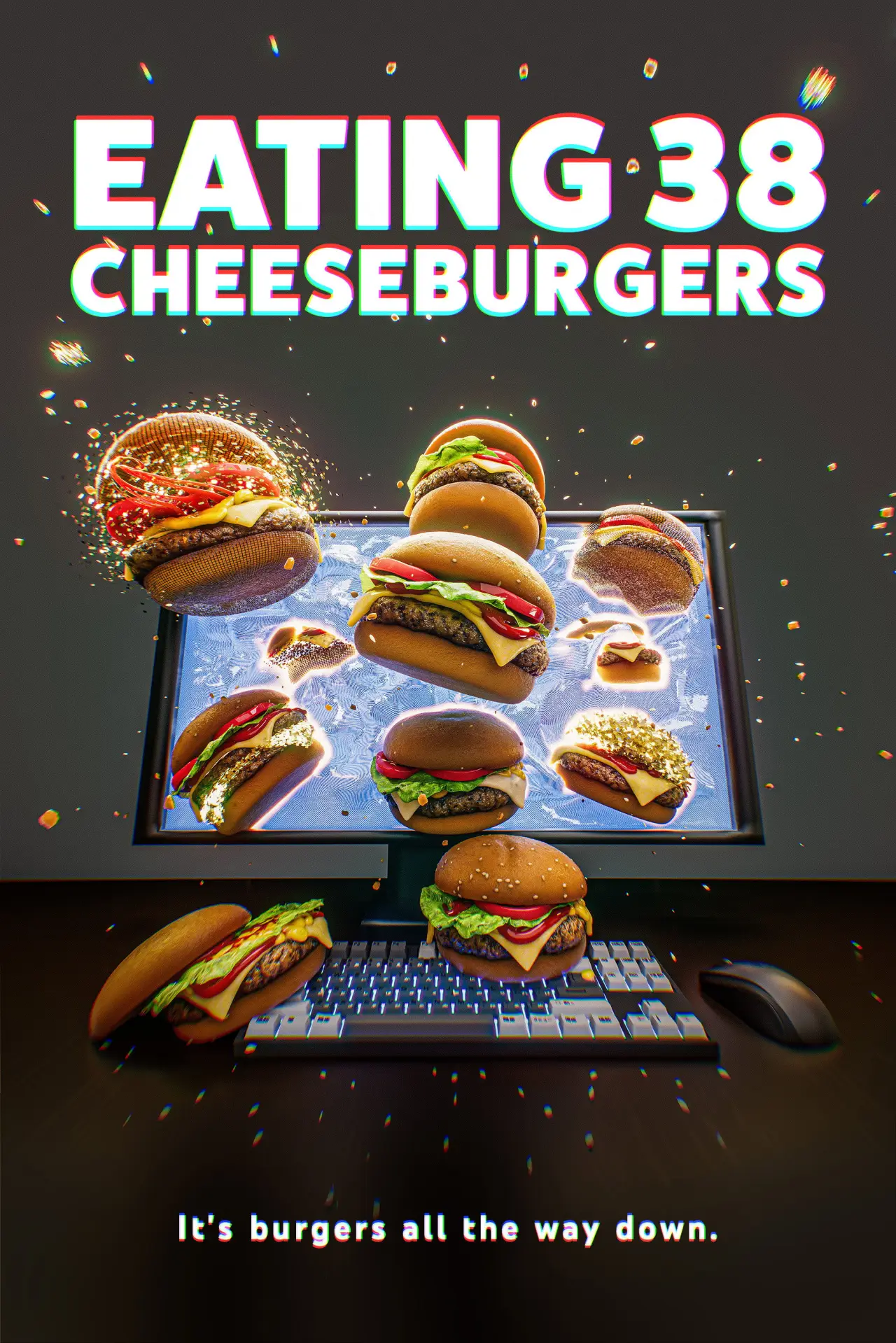 Постер к фильму "Eating 38 Cheeseburgers"