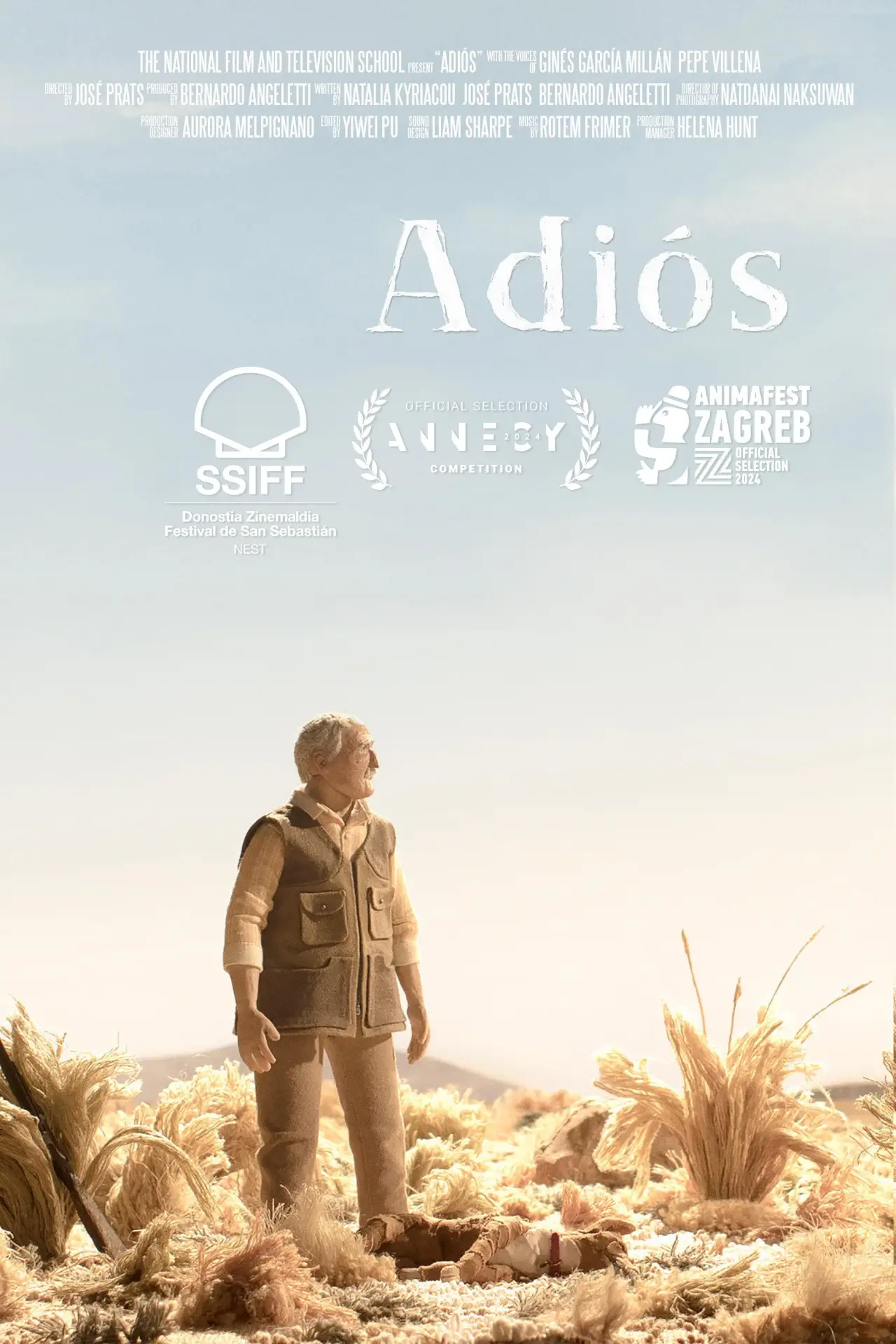 Постер к фильму "Adiós"