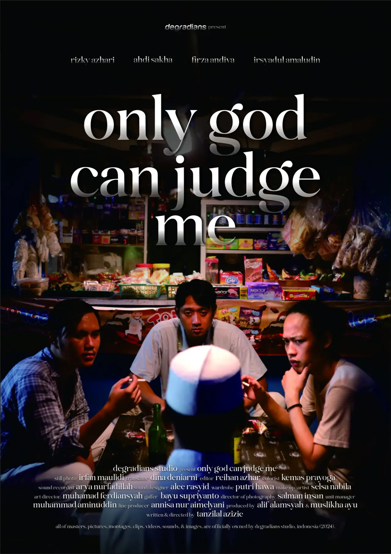Постер к фильму "Only God Can Judge Me"