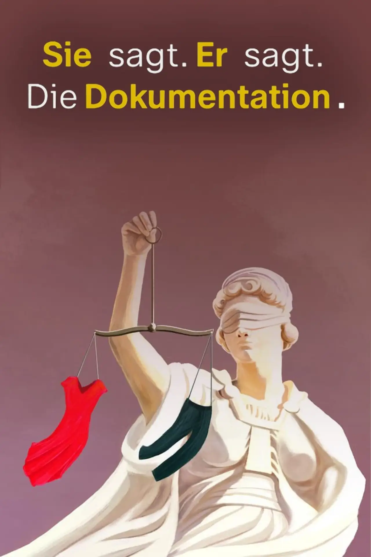 Постер к фильму "Sie sagt. Er sagt. Die Dokumentation."