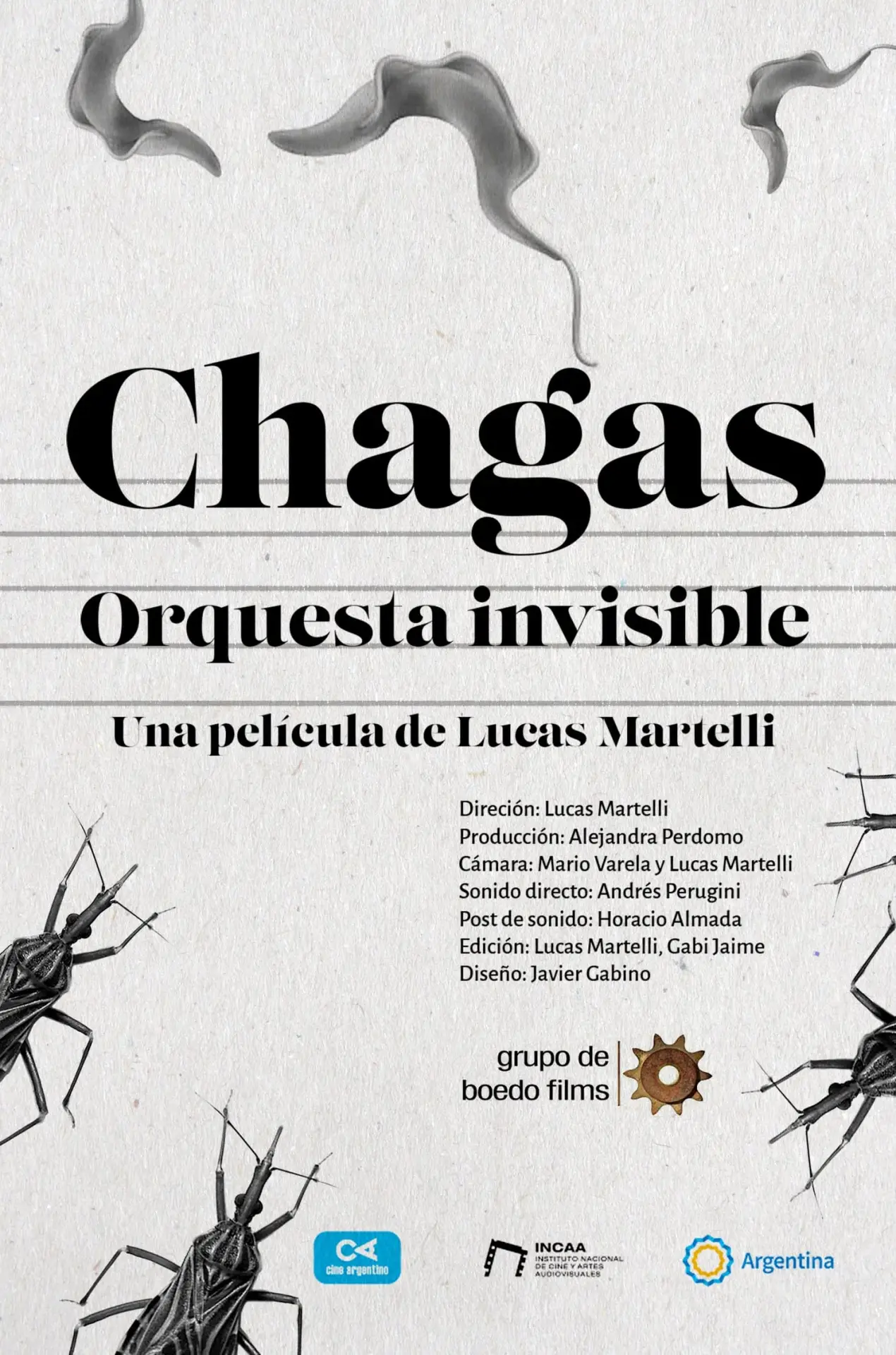 Постер к фильму "Chagas, orquesta invisible"
