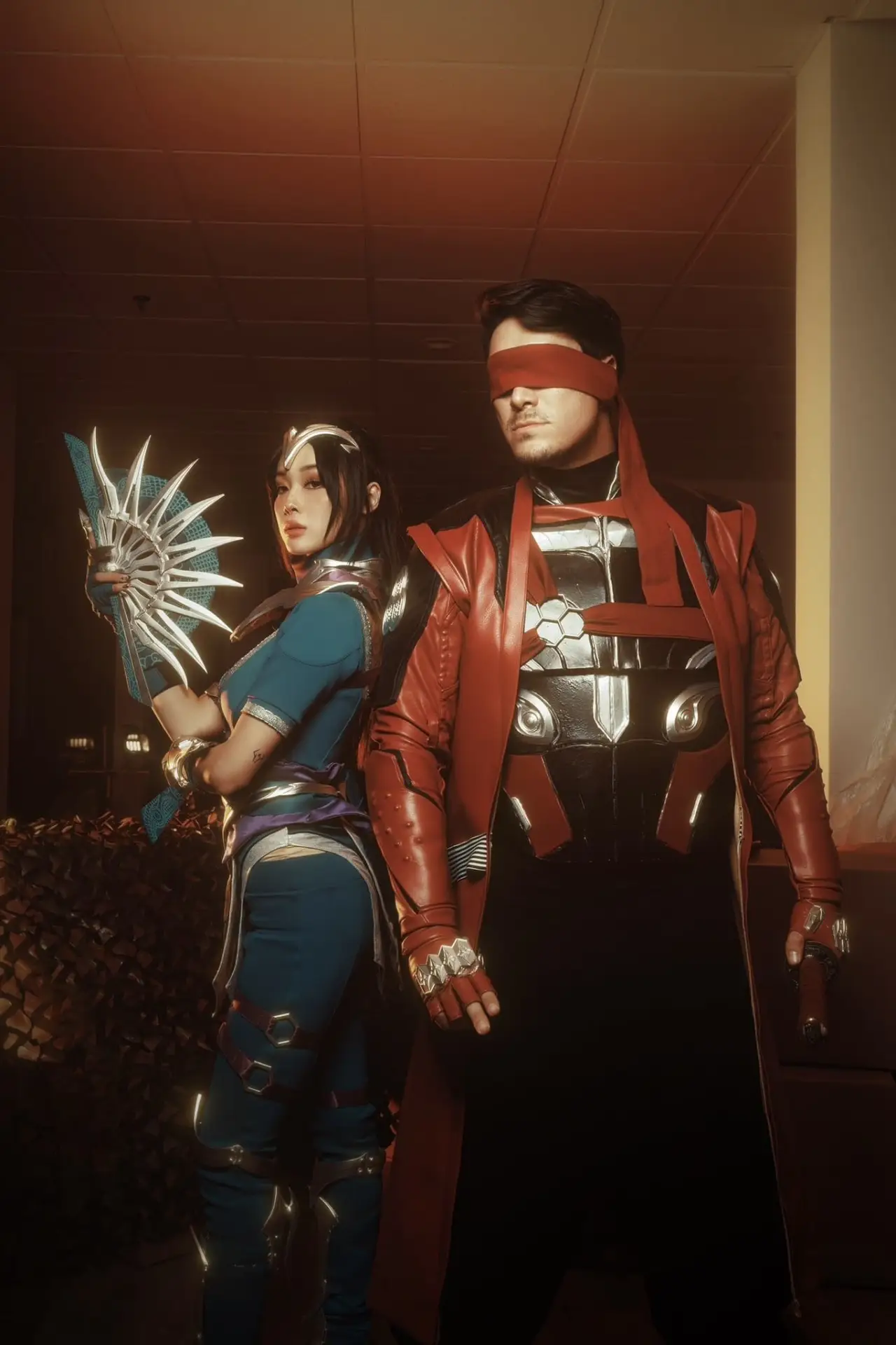 Постер к фильму "Kenshi V Kitana: Battle of The Realms"