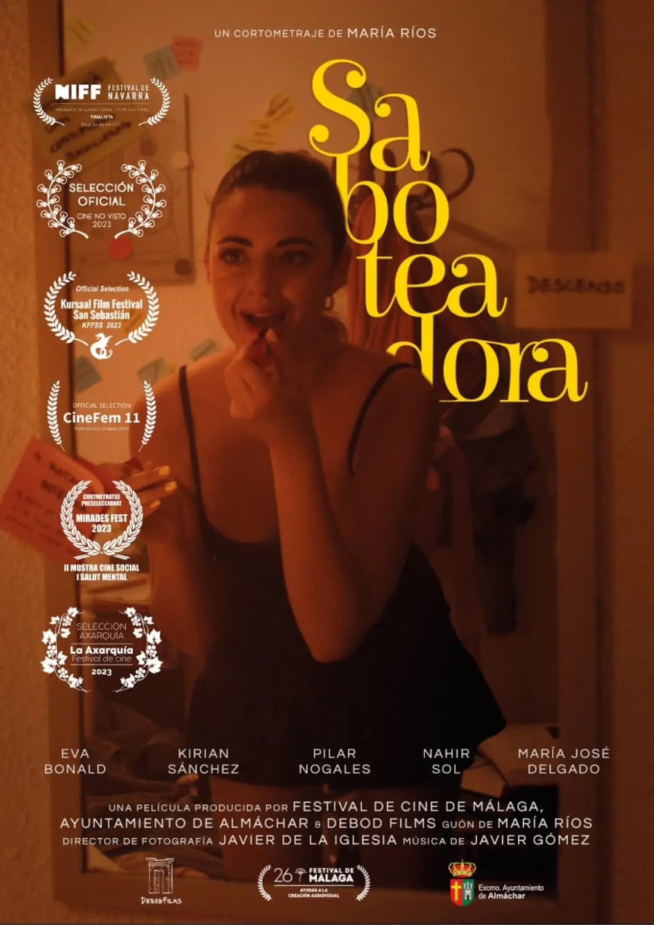 Постер к фильму "Saboteadora"
