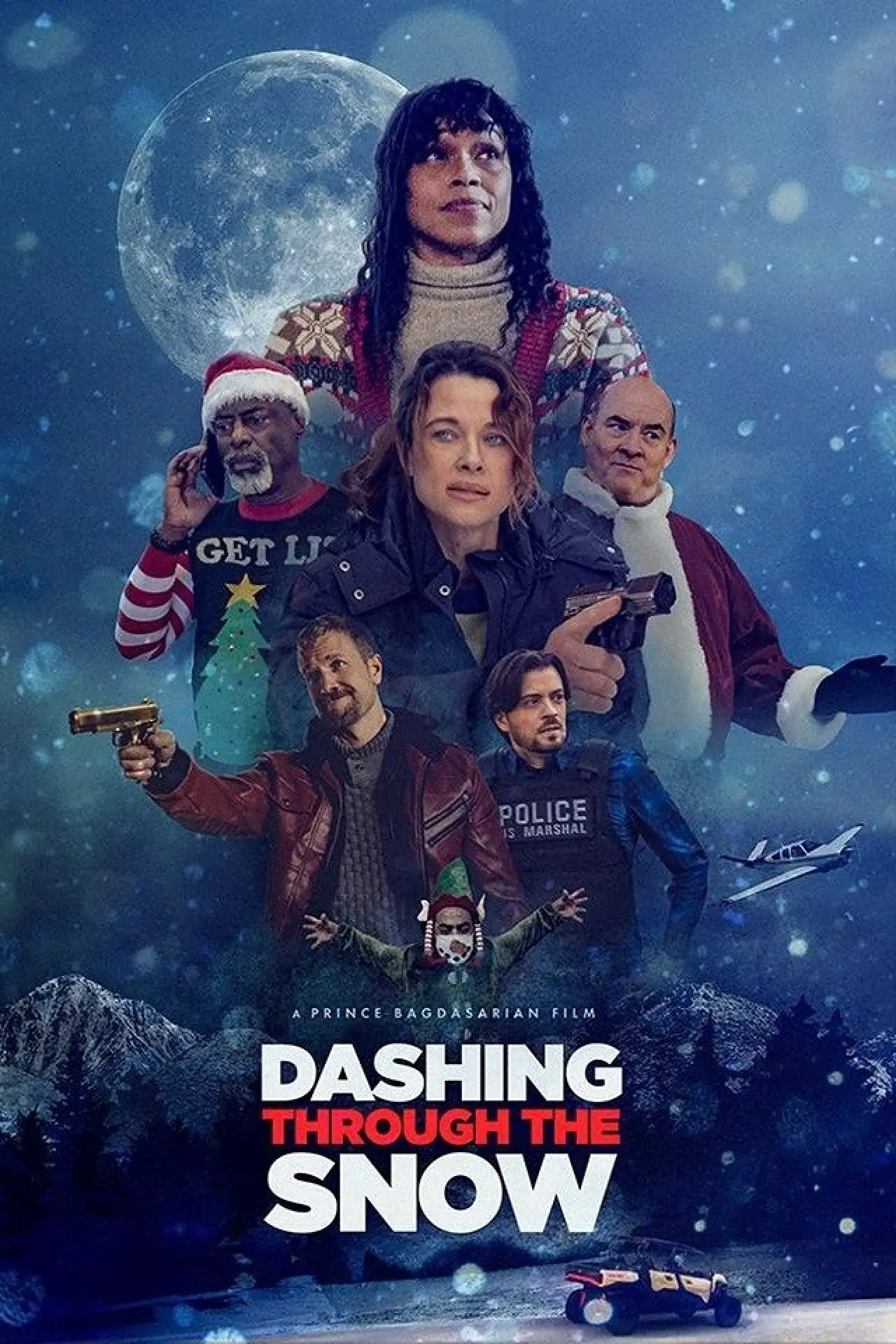 Постер к фильму "Dashing Through the Snow"