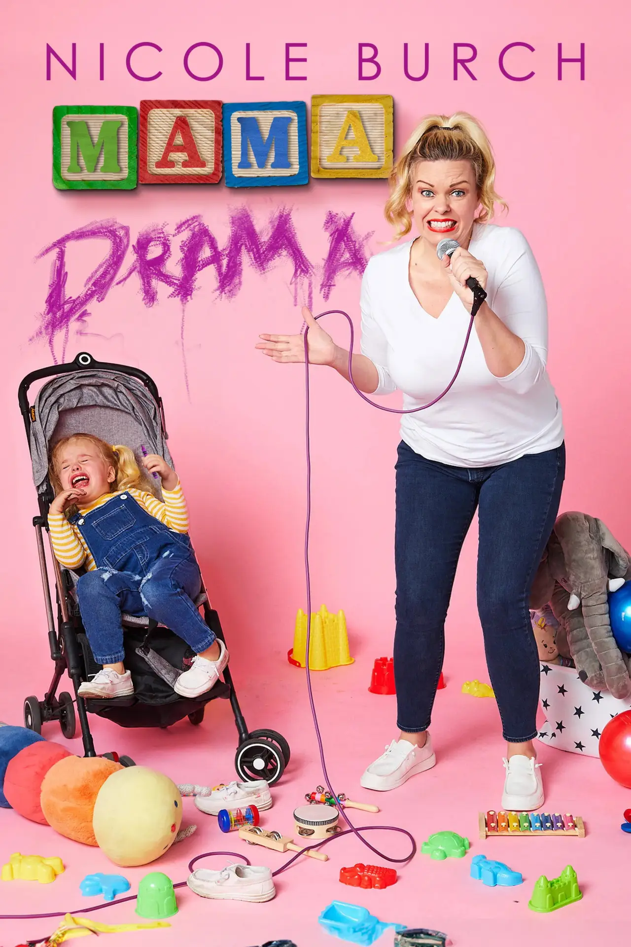 Постер к фильму "Nicole Burch: Mama Drama"