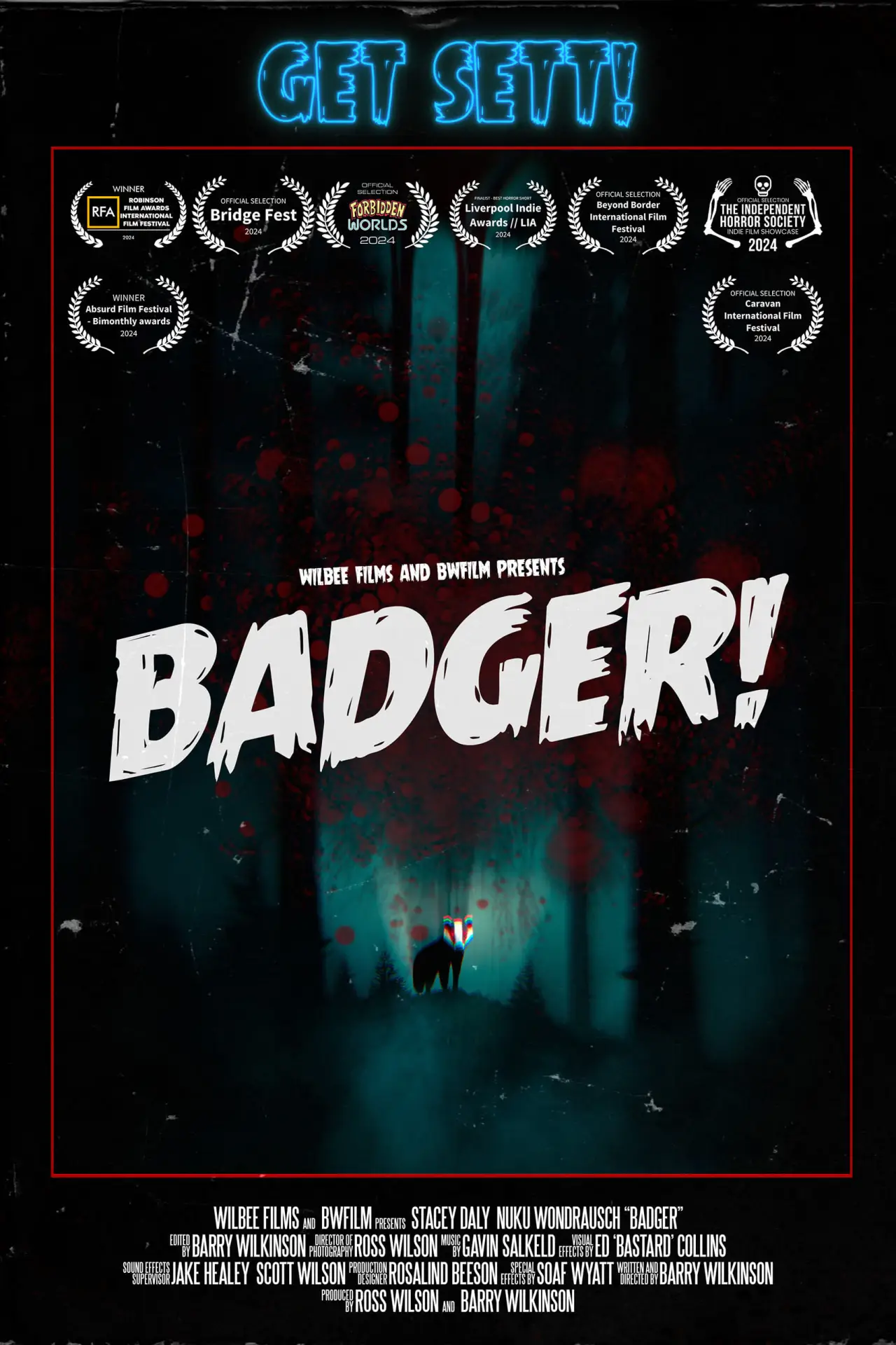 Постер к фильму "Badger!"