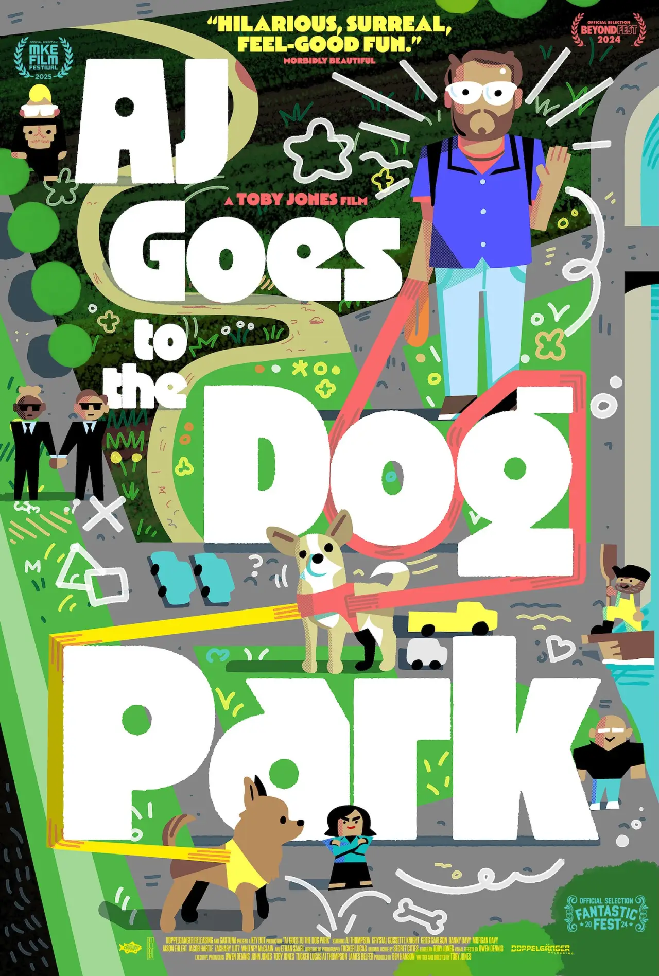 Постер к фильму "AJ Goes to the Dog Park"