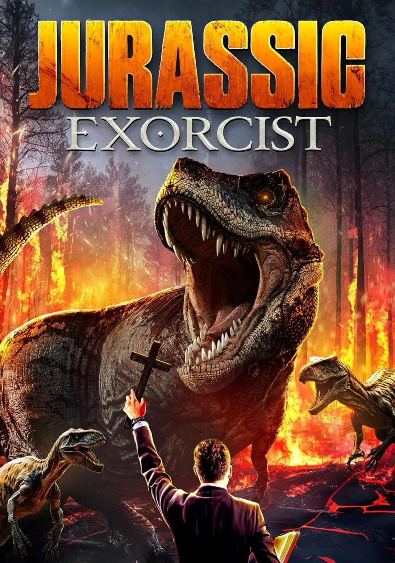Постер к фильму "Jurassic Exorcist"