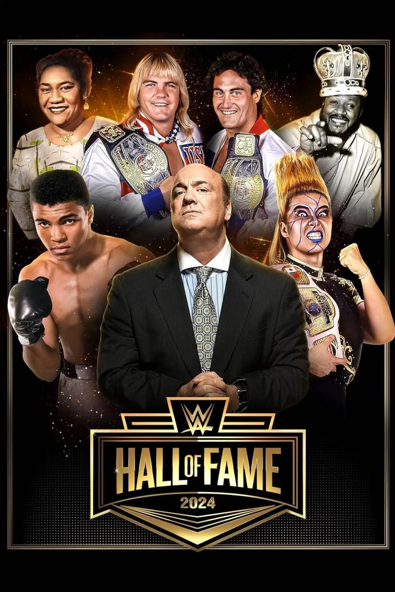 Постер к фильму "WWE Hall of Fame 2024"