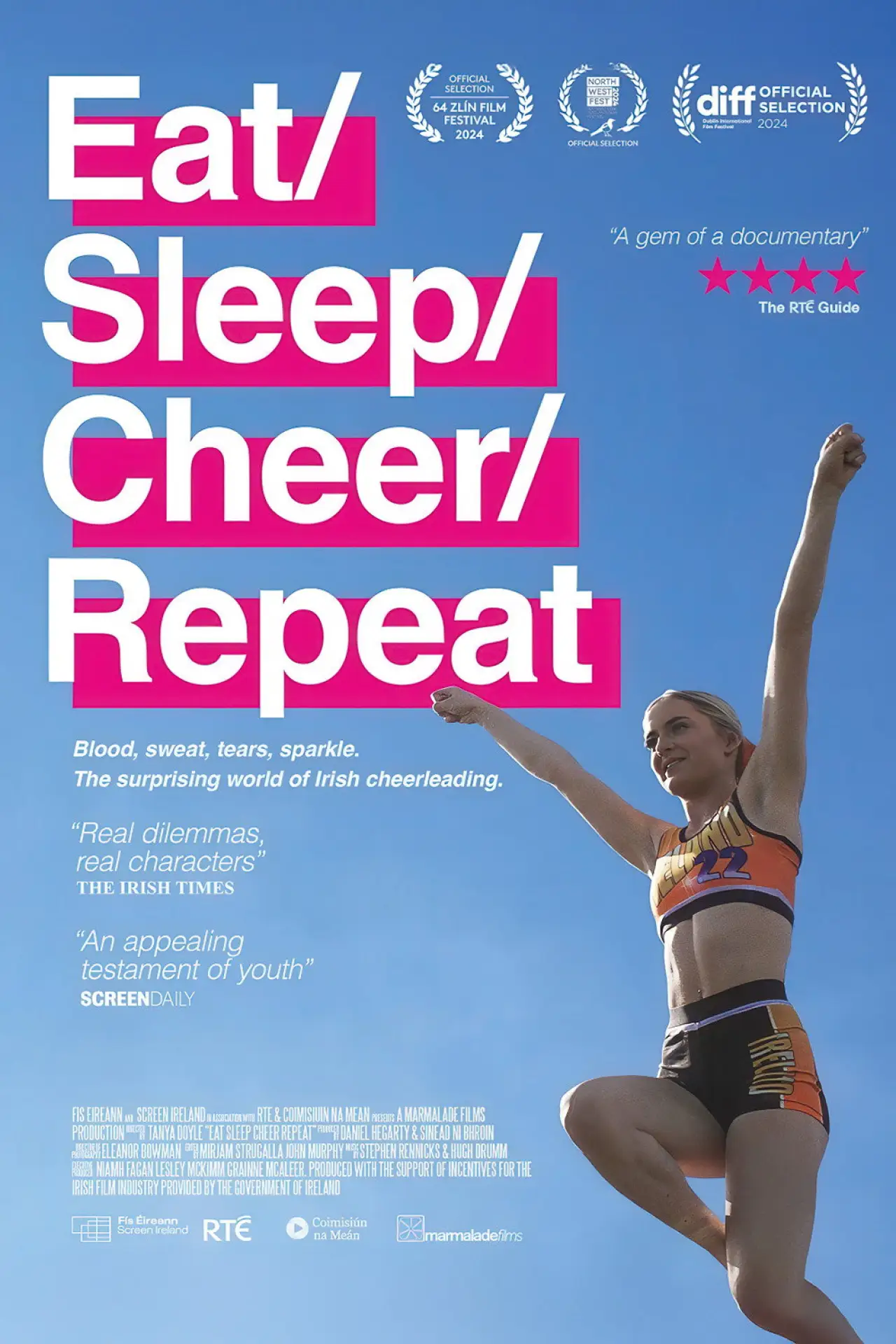 Постер к фильму "Eat / Sleep / Cheer / Repeat"