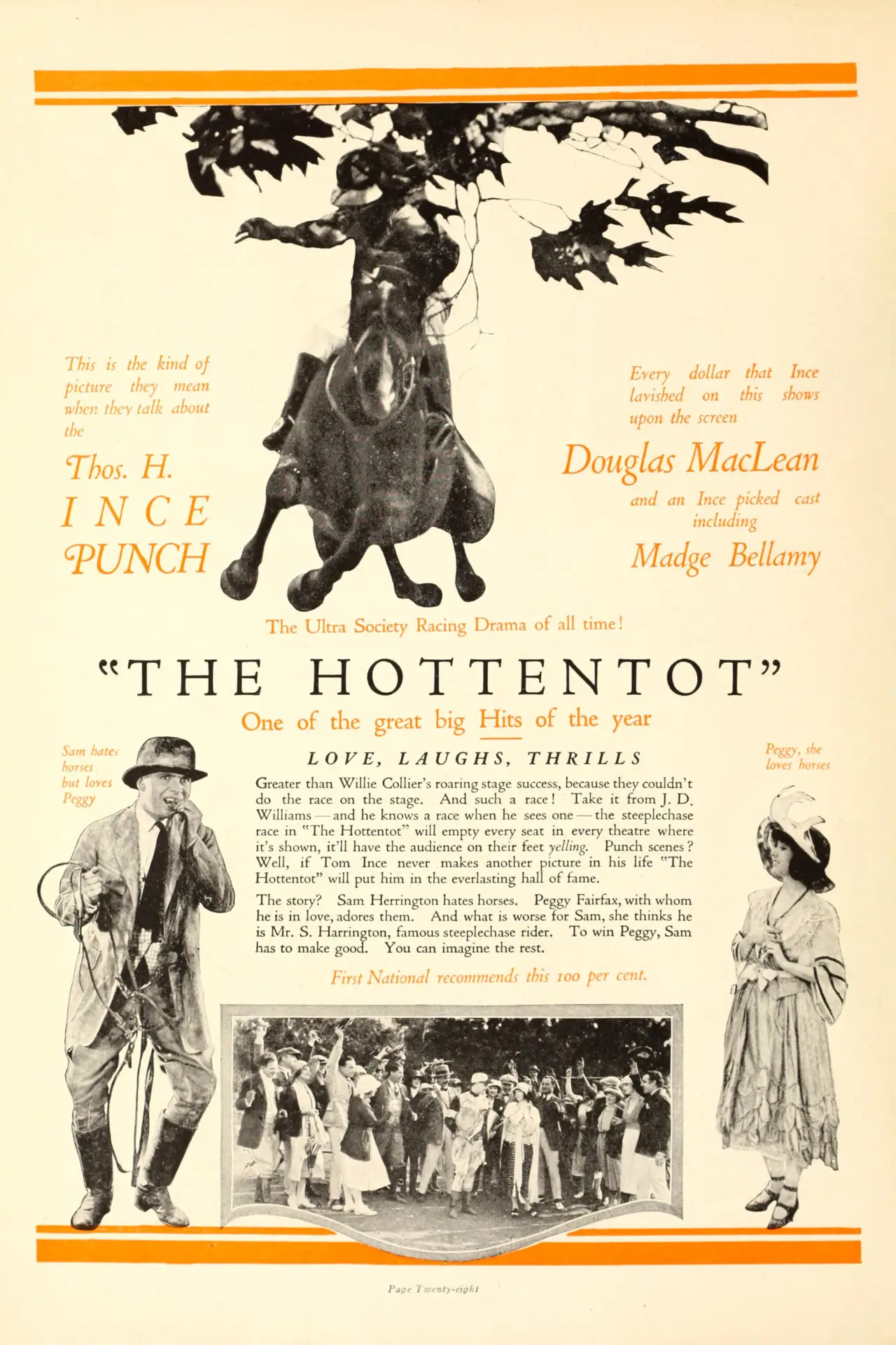 Постер к фильму "The Hottentot"