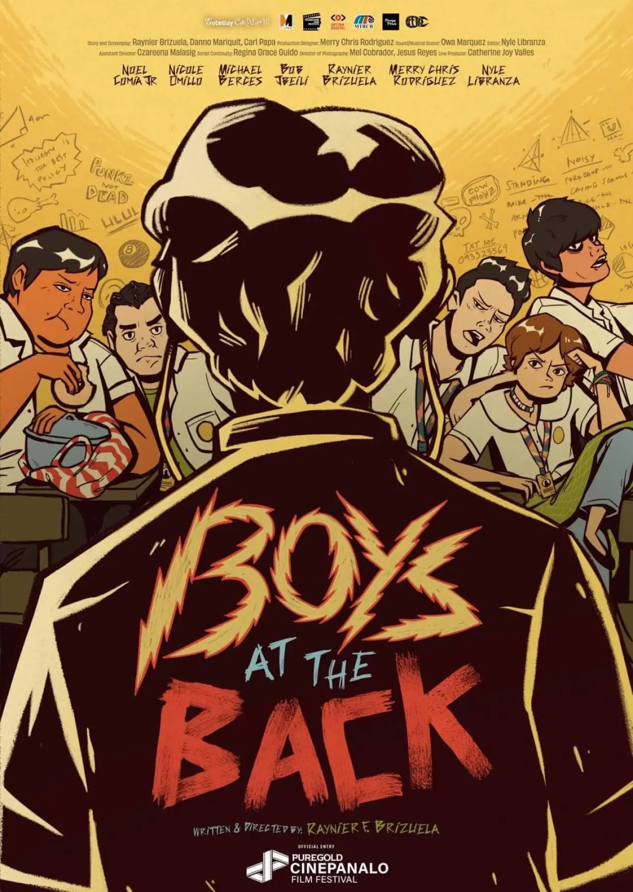 Постер к фильму "Boys at the Back"