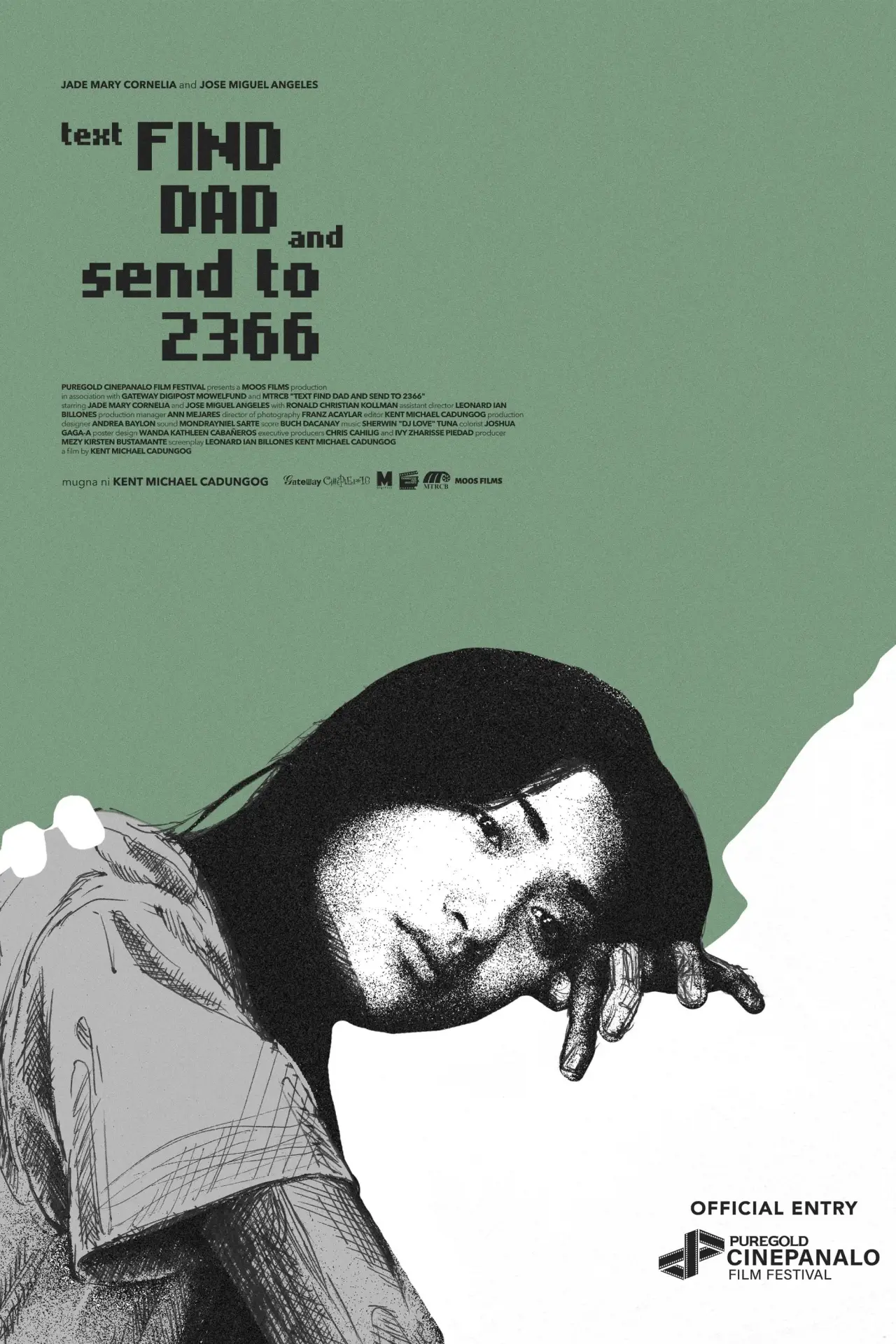 Постер к фильму "Text FIND DAD and Send to 2366"
