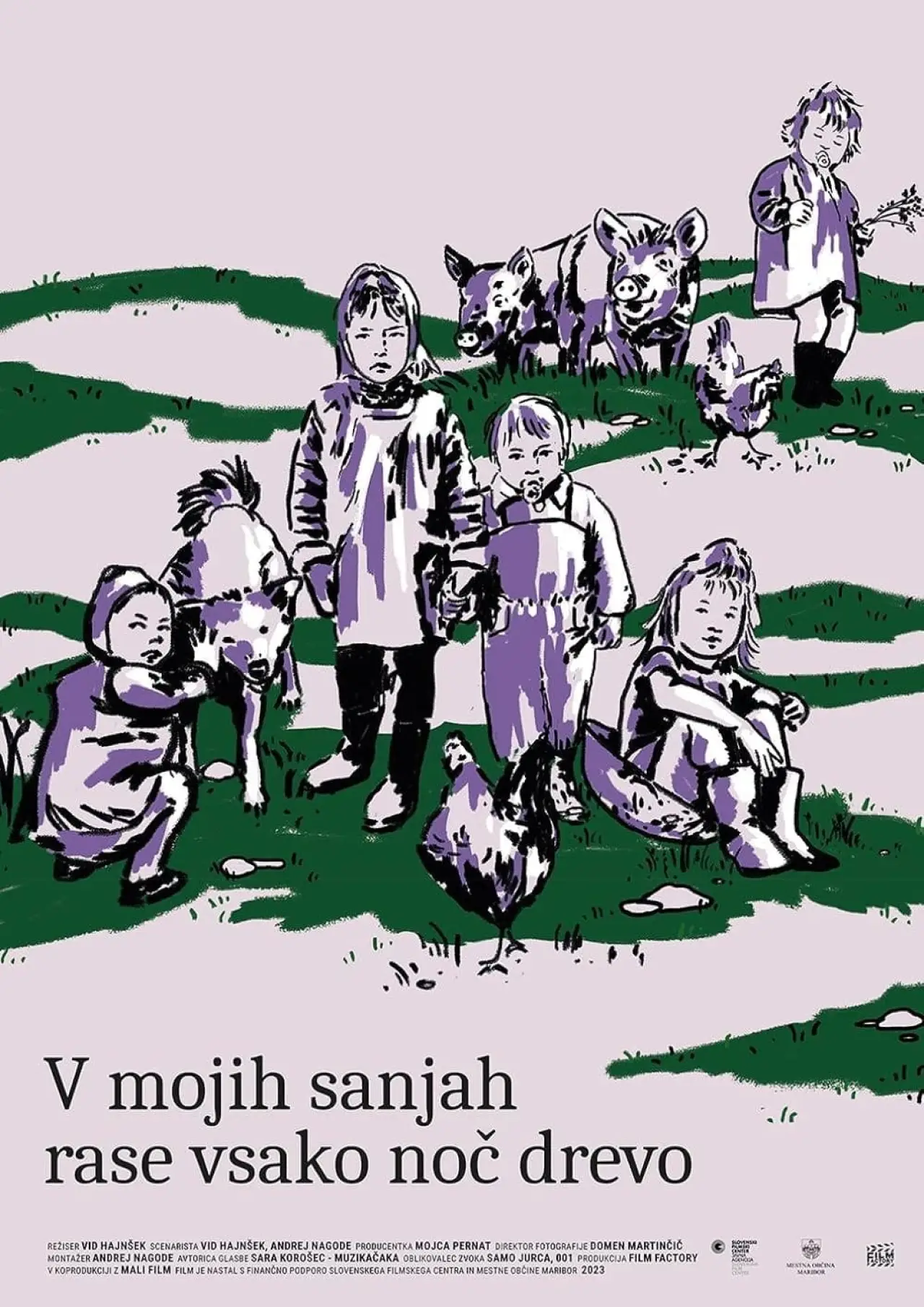 Постер к фильму "V mojih sanjah rase vsako noč drevo"