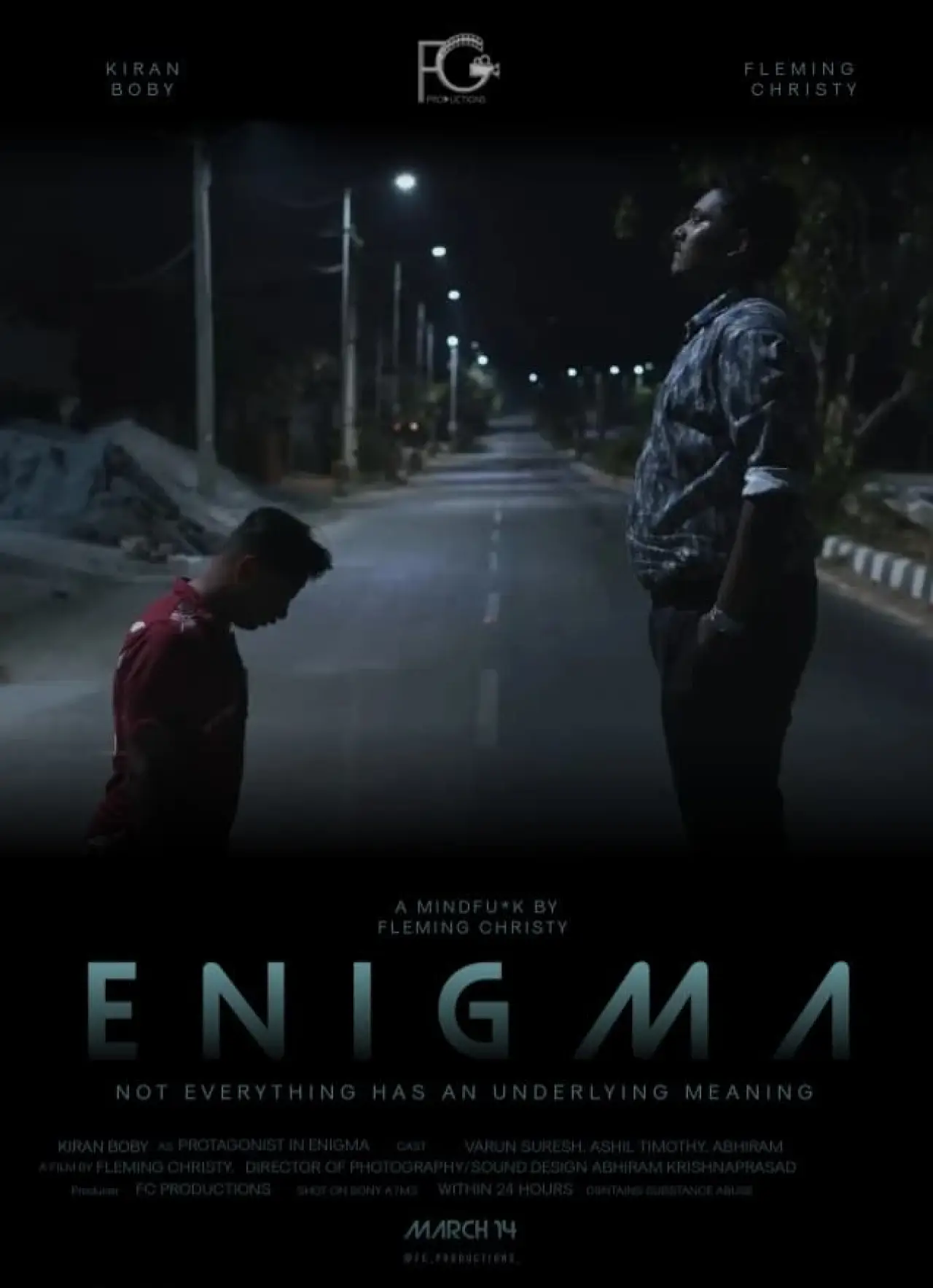 Постер к фильму "ENIGMA - shattered reality"