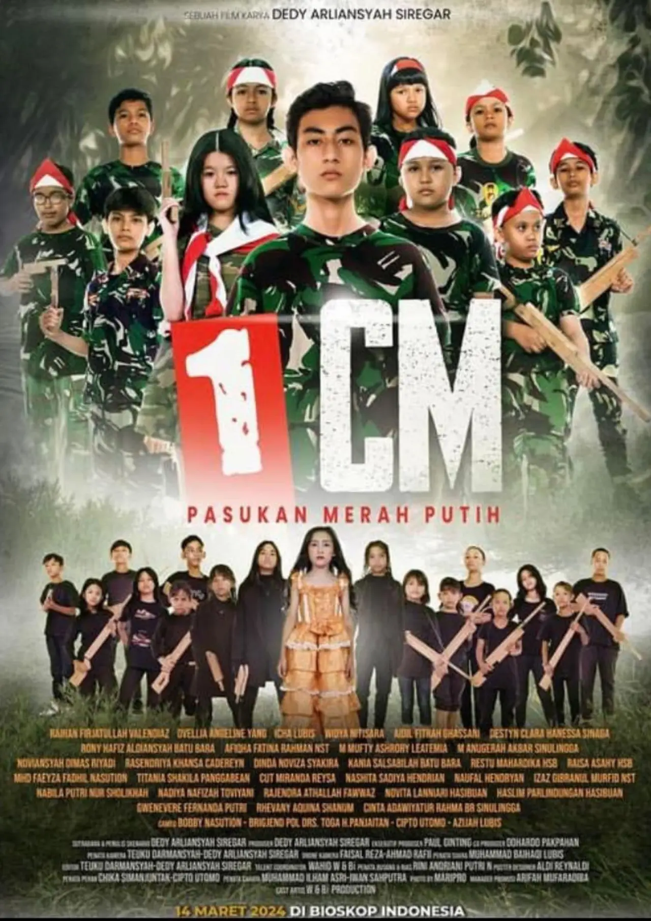 Постер к фильму "1 CM: Pasukan Merah Putih"