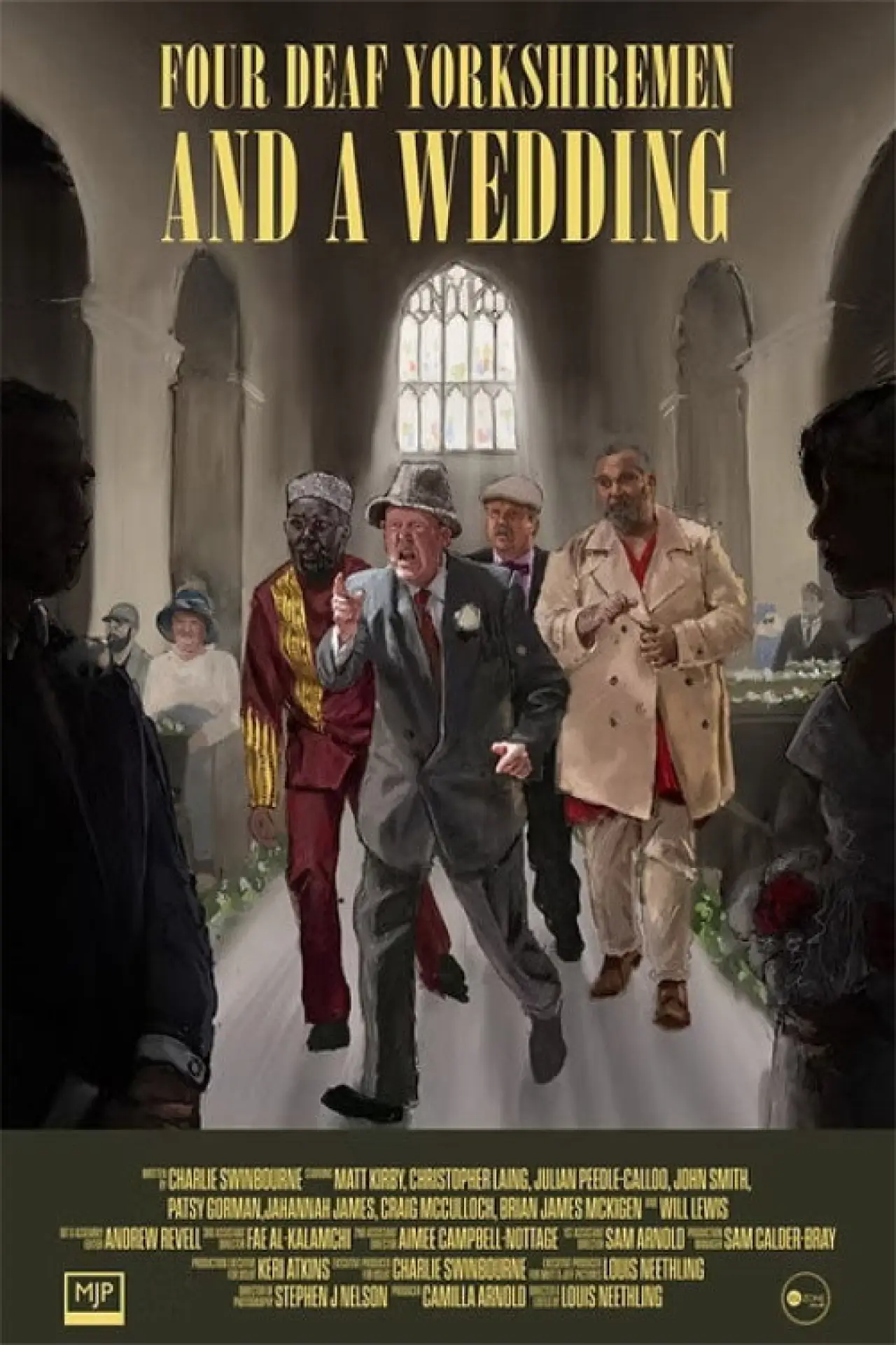 Постер к фильму "Four Deaf Yorkshiremen and a Wedding"
