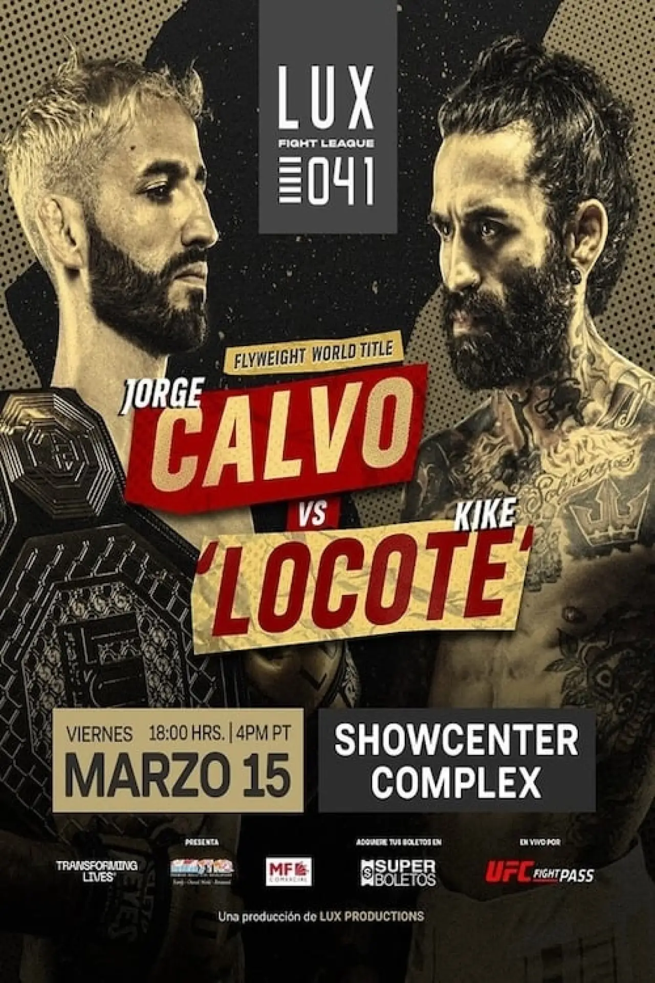 Постер к фильму "LUX Fight League 041"