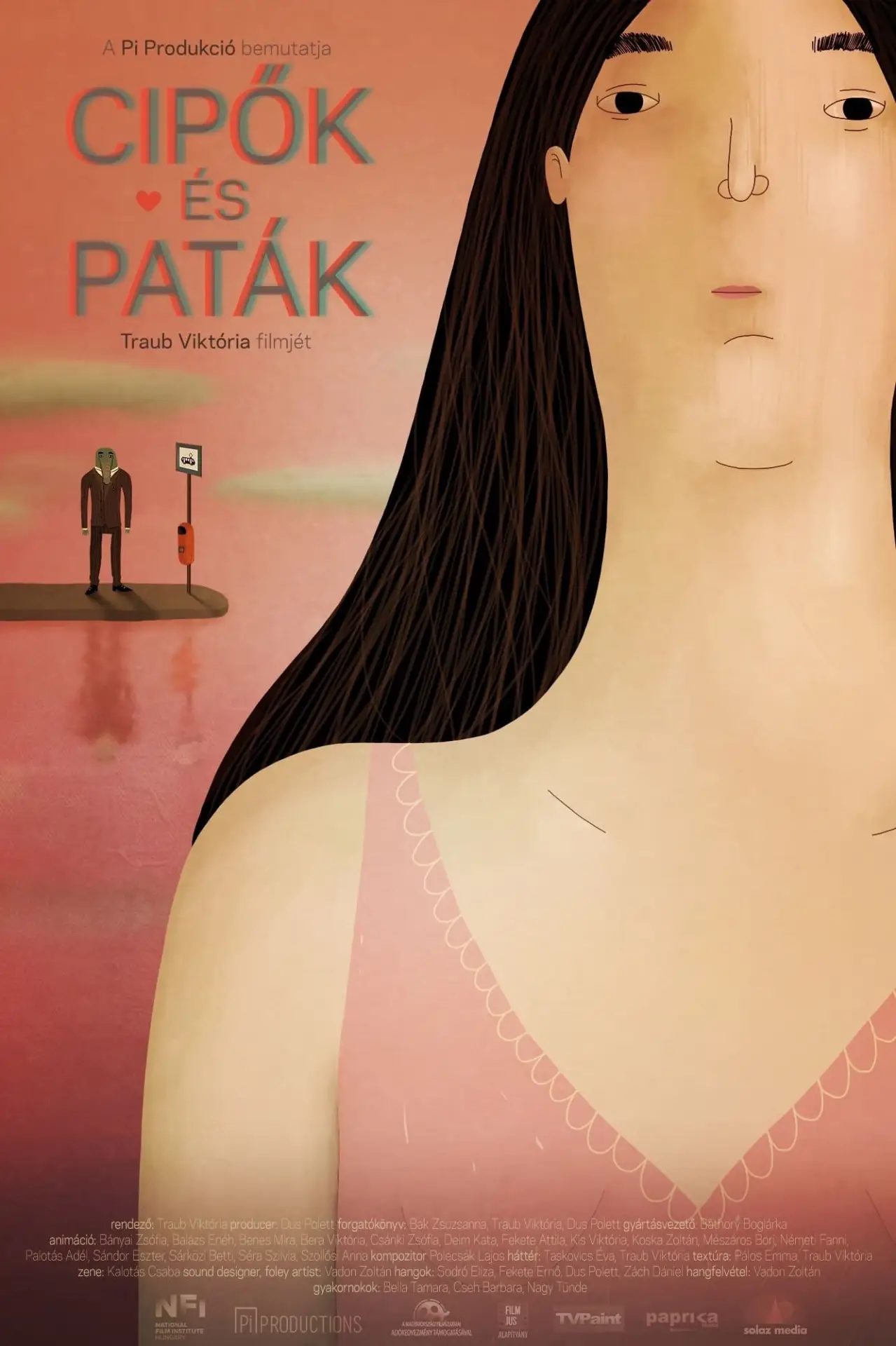 Постер к фильму "Cipők és paták"