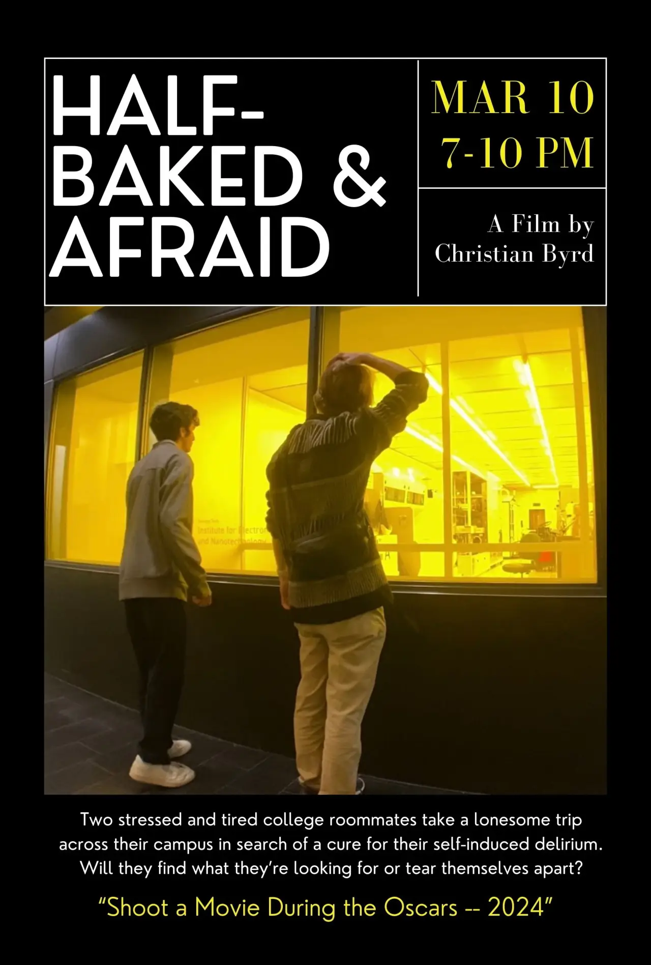 Постер к фильму "Half-Baked & Afraid"