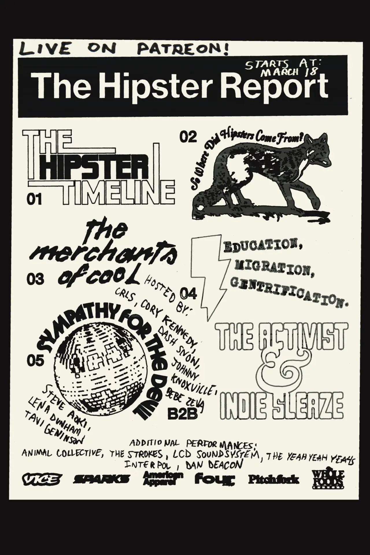 Постер к фильму "The Hipster Report"