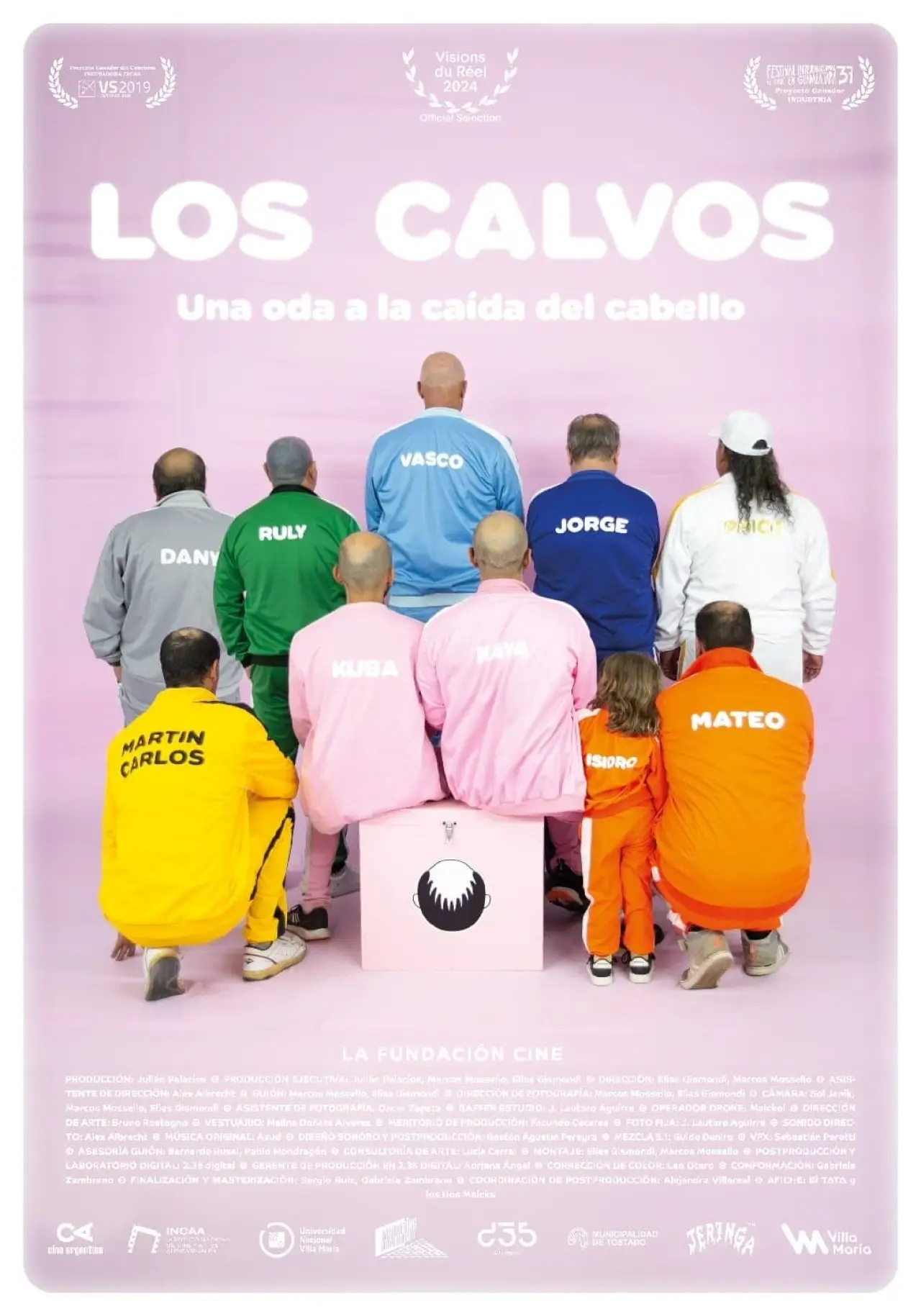 Постер к фильму "Los calvos"