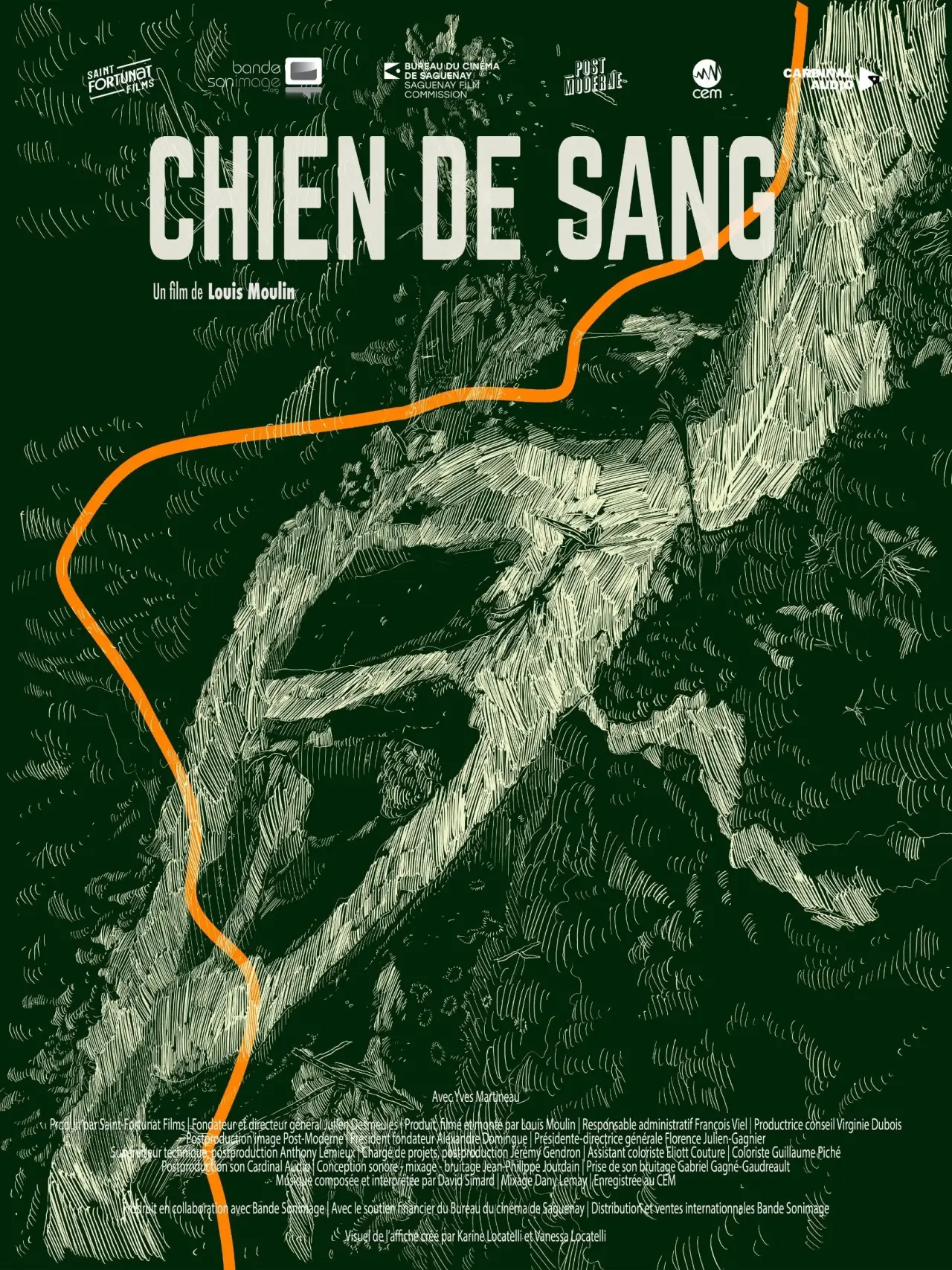Постер к фильму "Chien de sang"