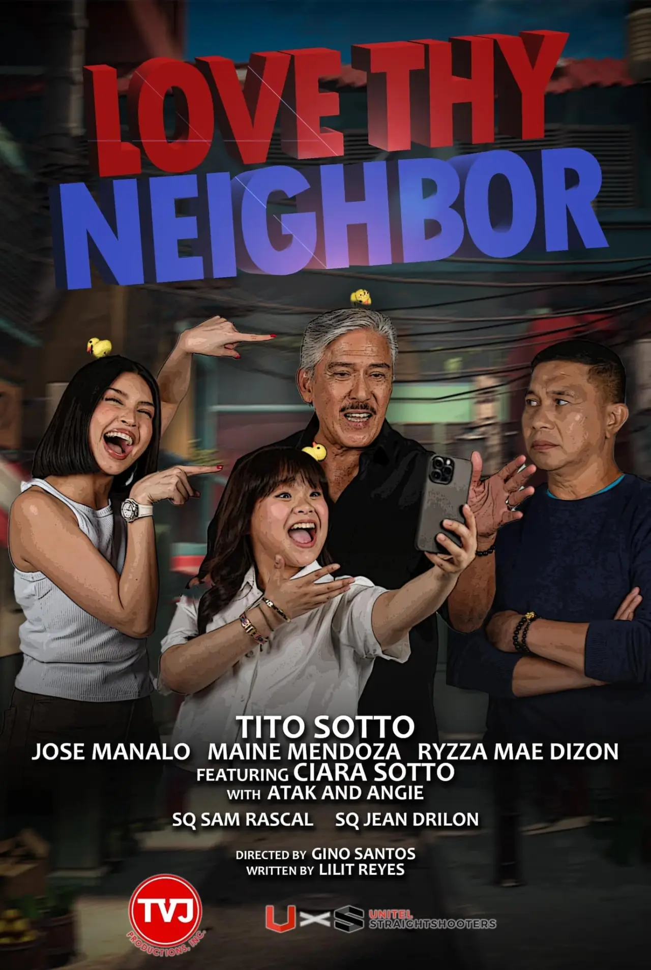 Постер к фильму "Love Thy Neighbor"
