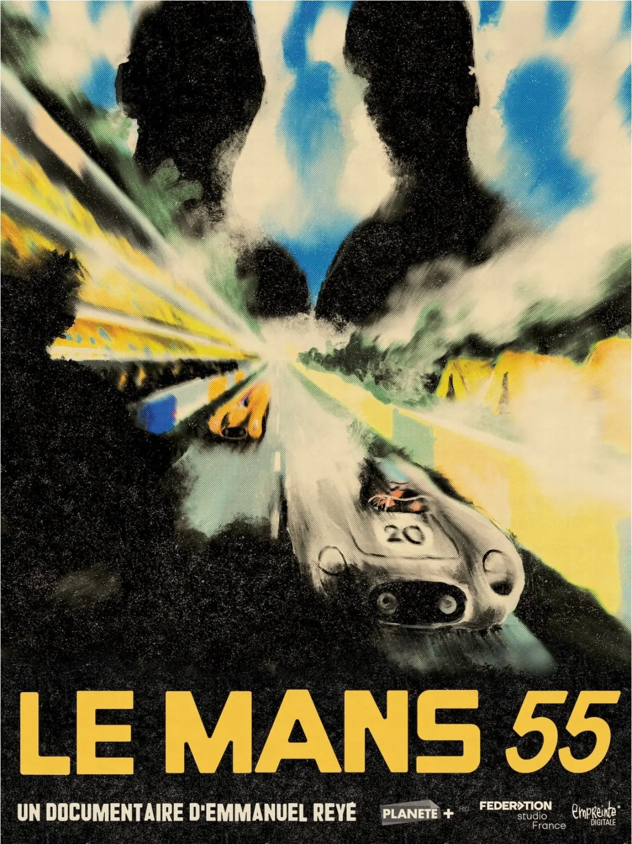 Постер к фильму "Le Mans 55, une tragédie française"