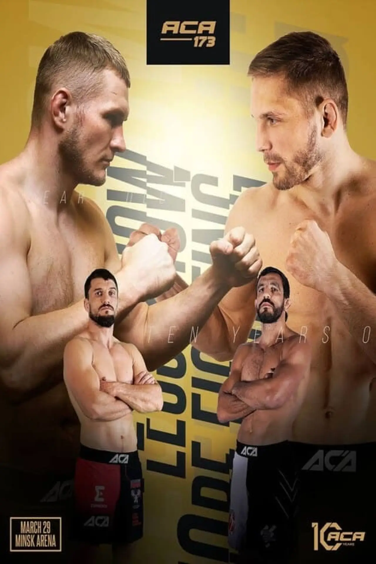 Постер к фильму "ACA 173: Frolov vs. Yankovsky"