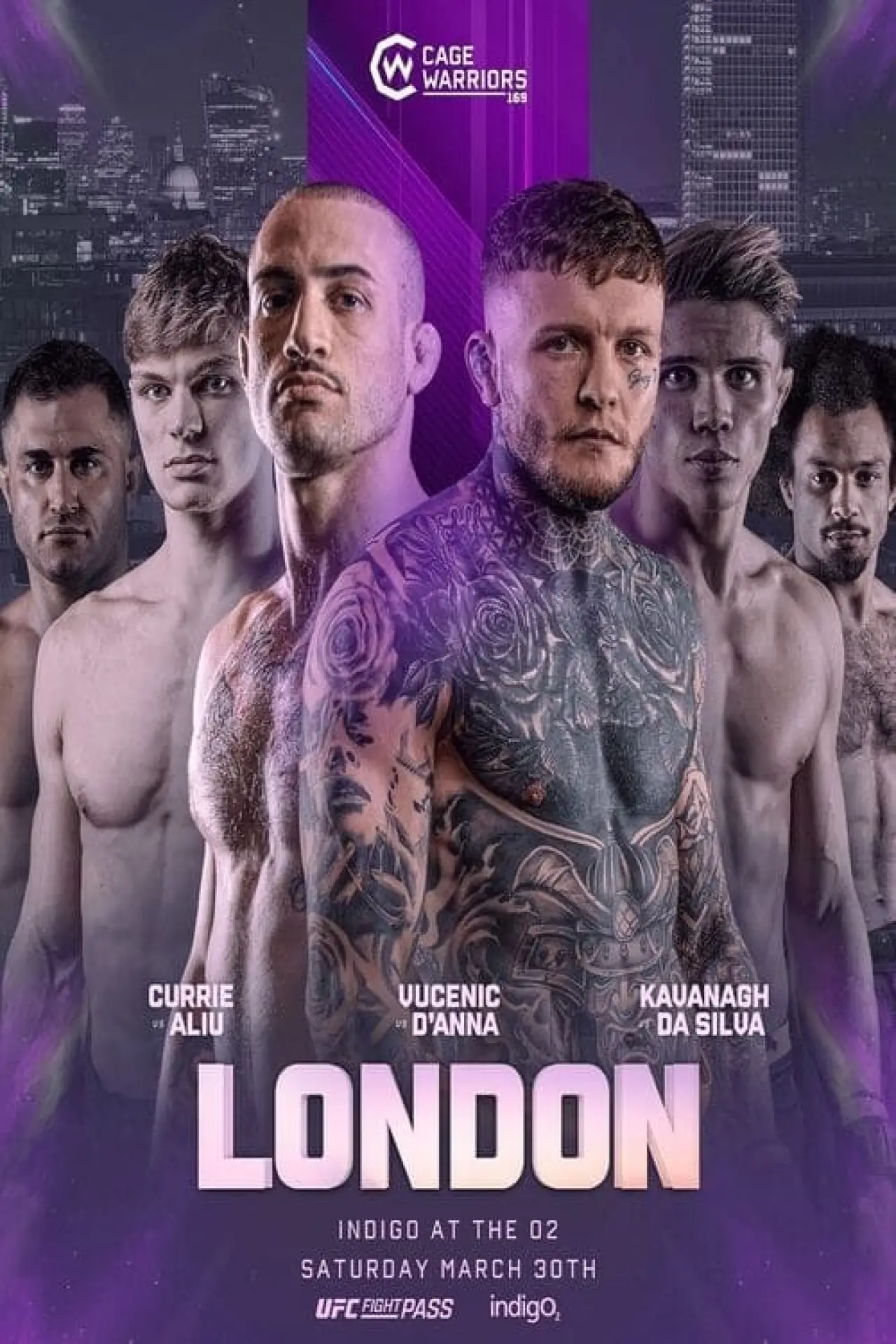 Постер к фильму "Cage Warriors 169: London"