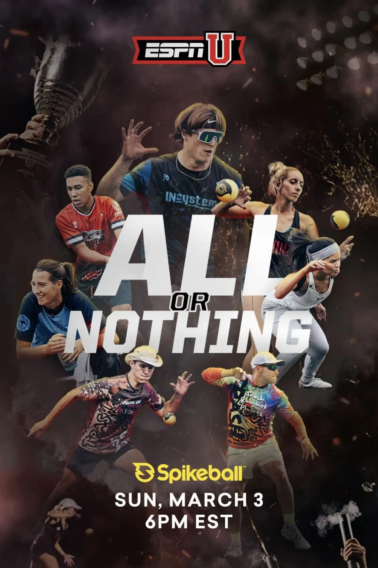 Постер к фильму "All or Nothing: Spikeball 2023 Spikeball Tour Series Championship"