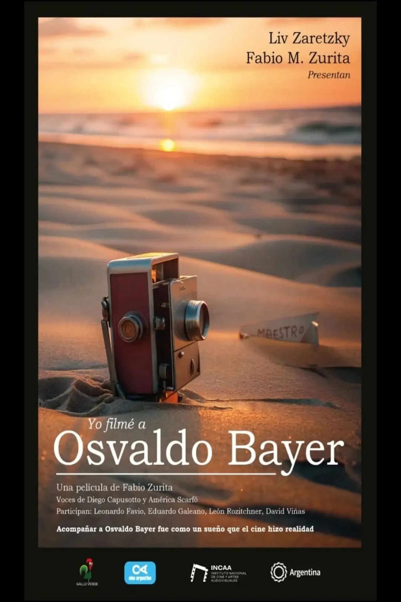 Постер к фильму "Yo filmé a Osvaldo Bayer"