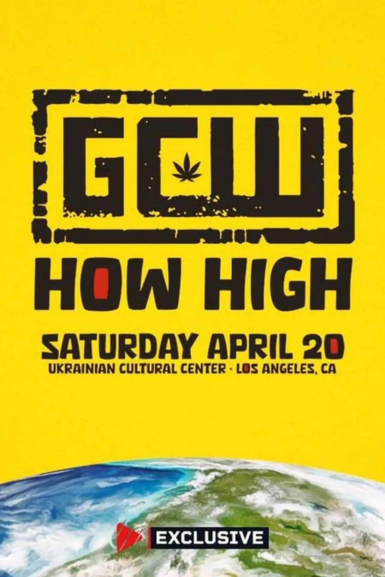 Постер к фильму "GCW How High 2024"