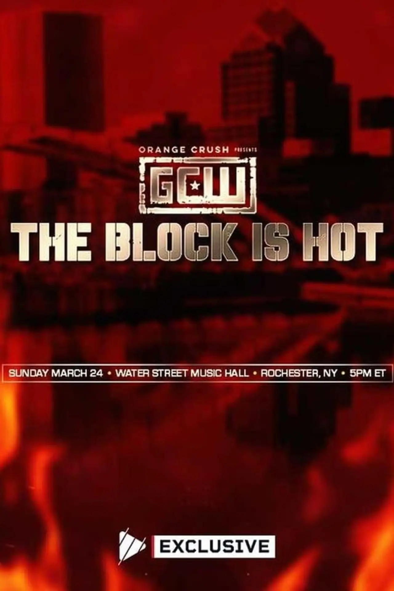 Постер к фильму "GCW The Block is Hot 2024"