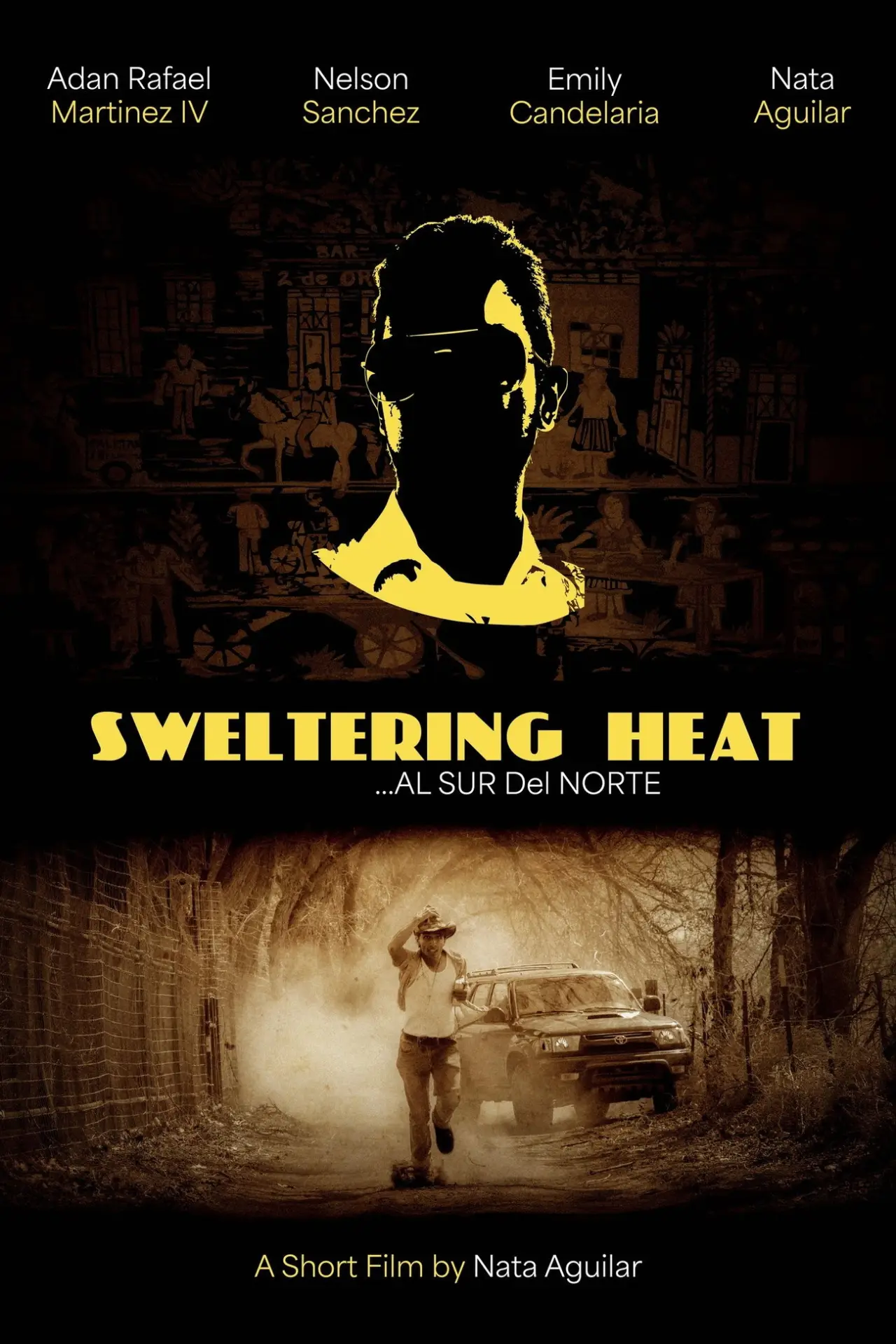 Постер к фильму "SWELTERING HEAT...AL SUR DEL NORTE"