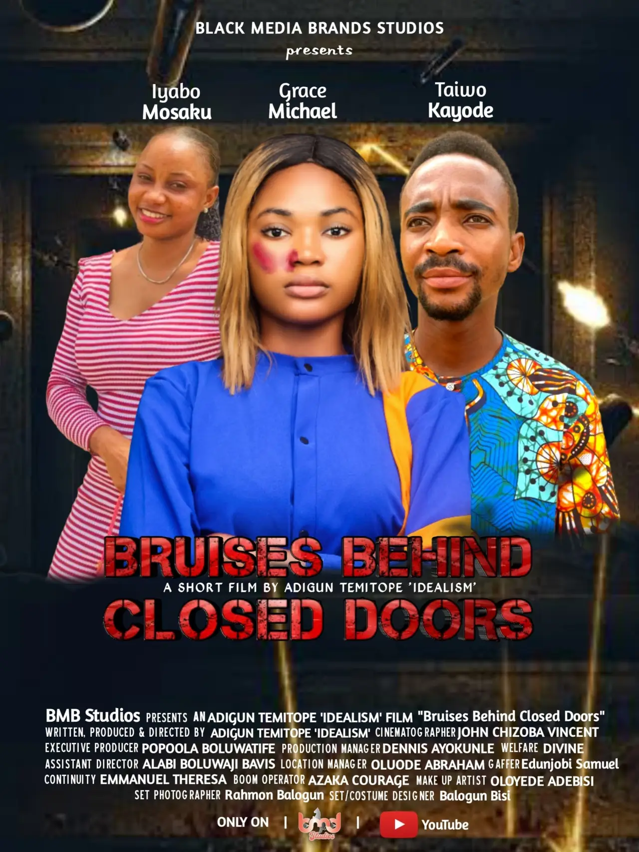 Постер к фильму "Bruises Behind Closed Doors"