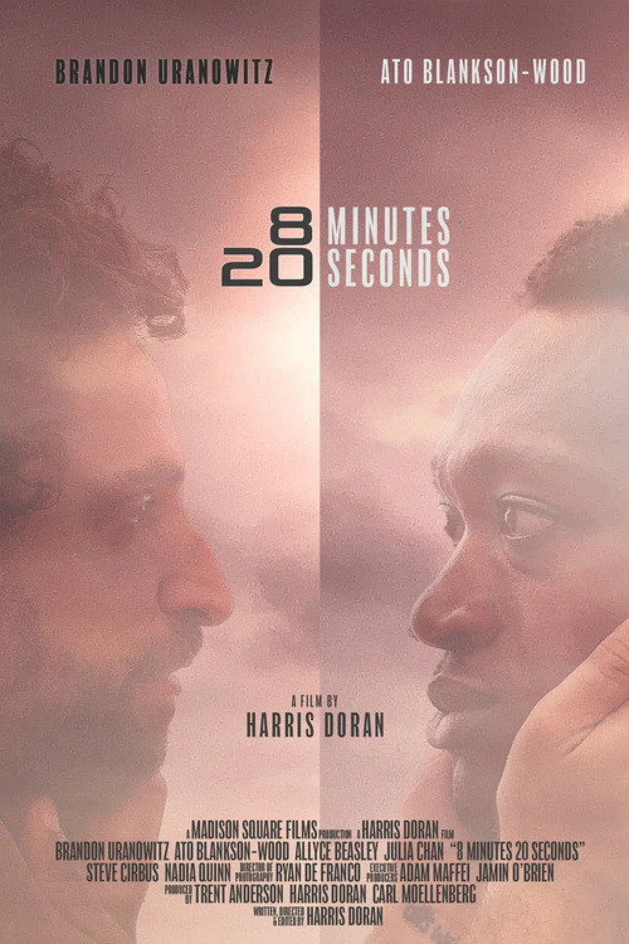 Постер к фильму "8 Minutes 20 Seconds"